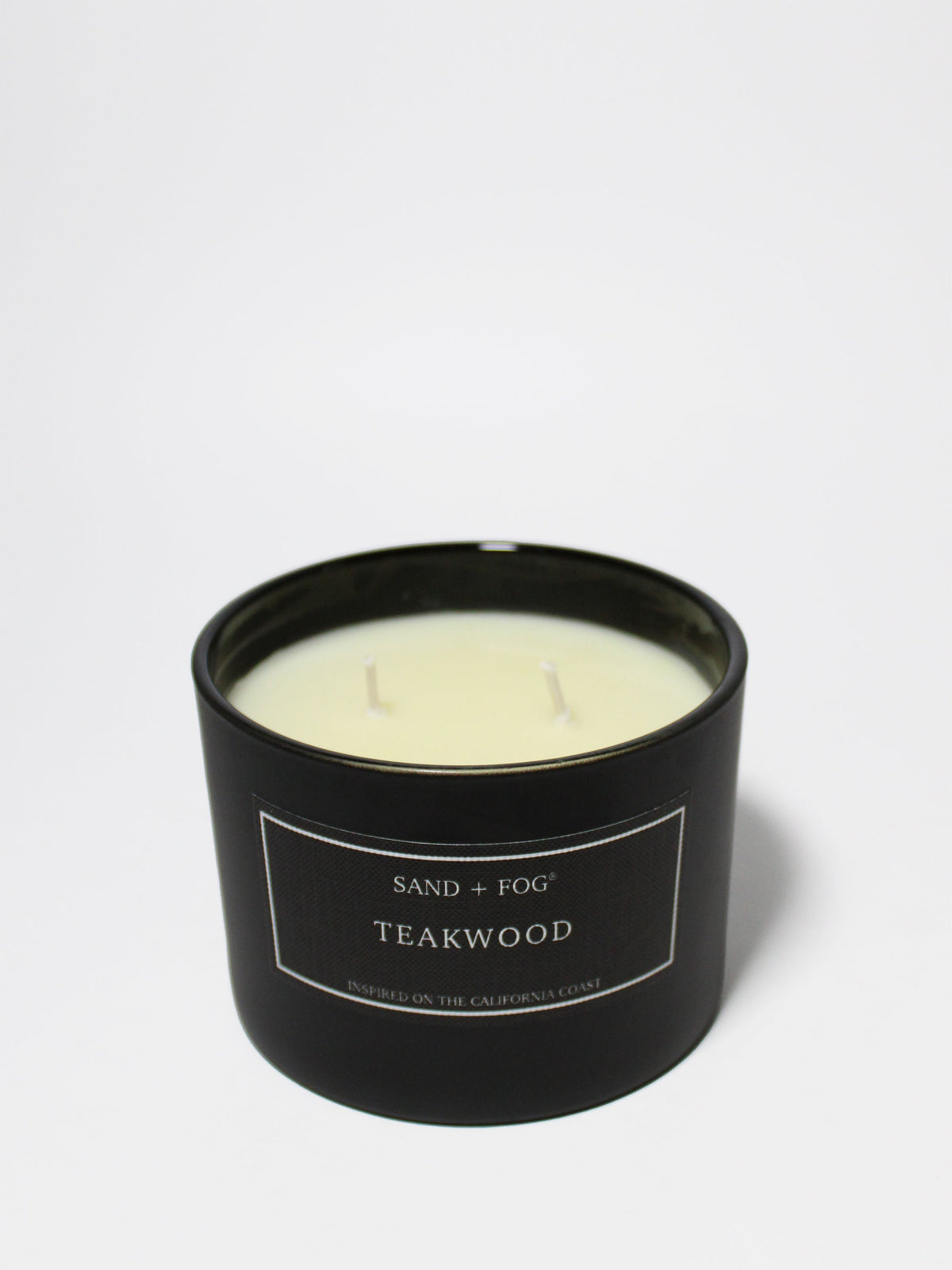 Signature Teakwood 12 oz scented candle