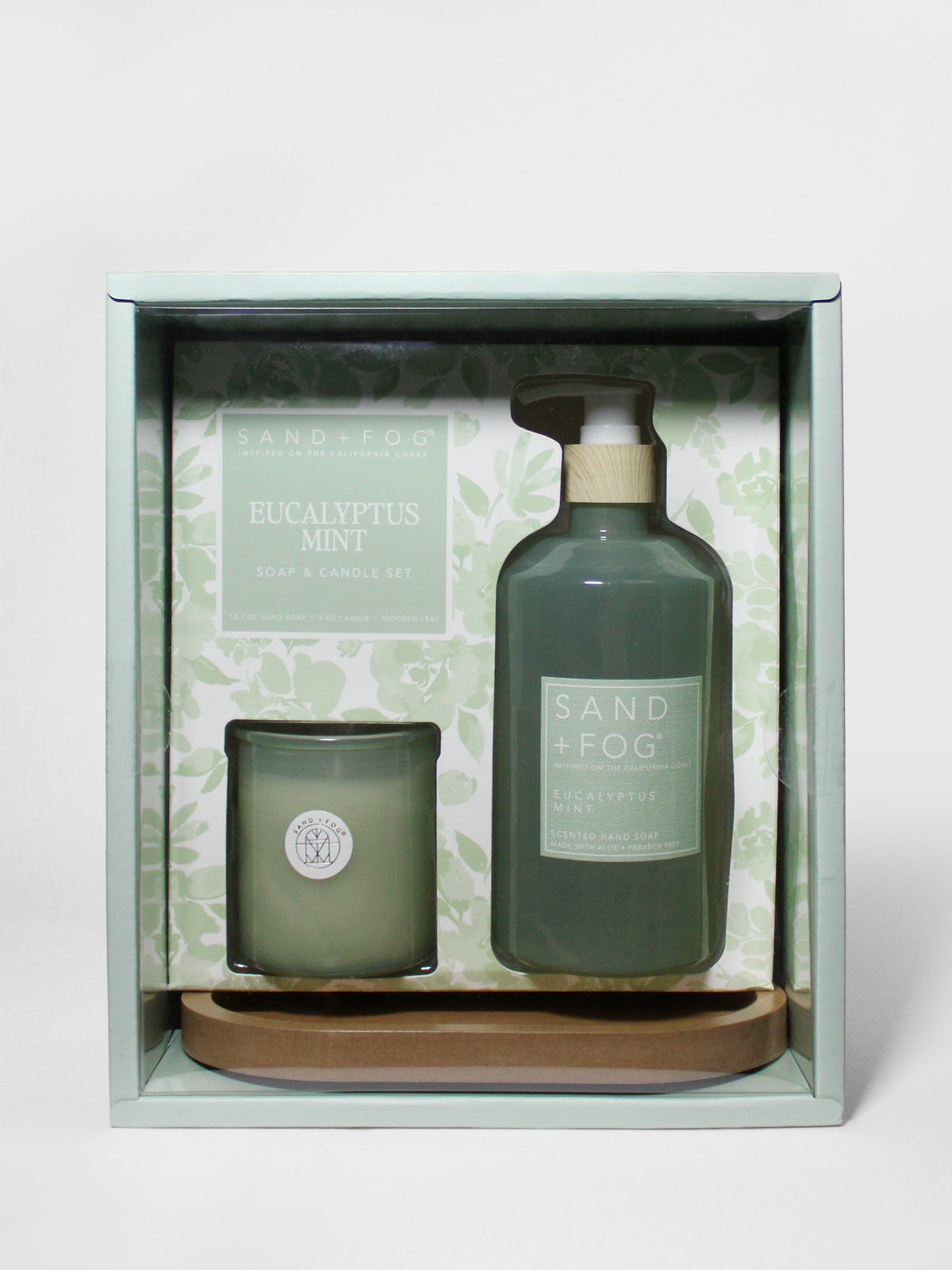 Signature Eucalyptus Mint Hand Soap & Candle Set