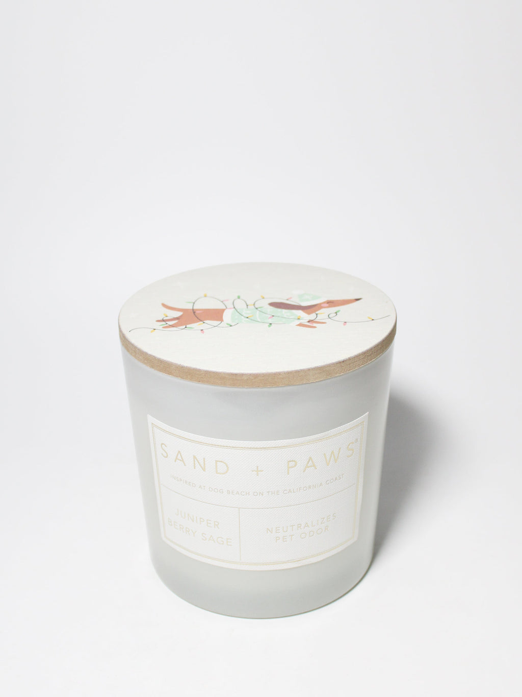 Signature Sand + Paws Juniper Berry Sage 21 oz scented candle