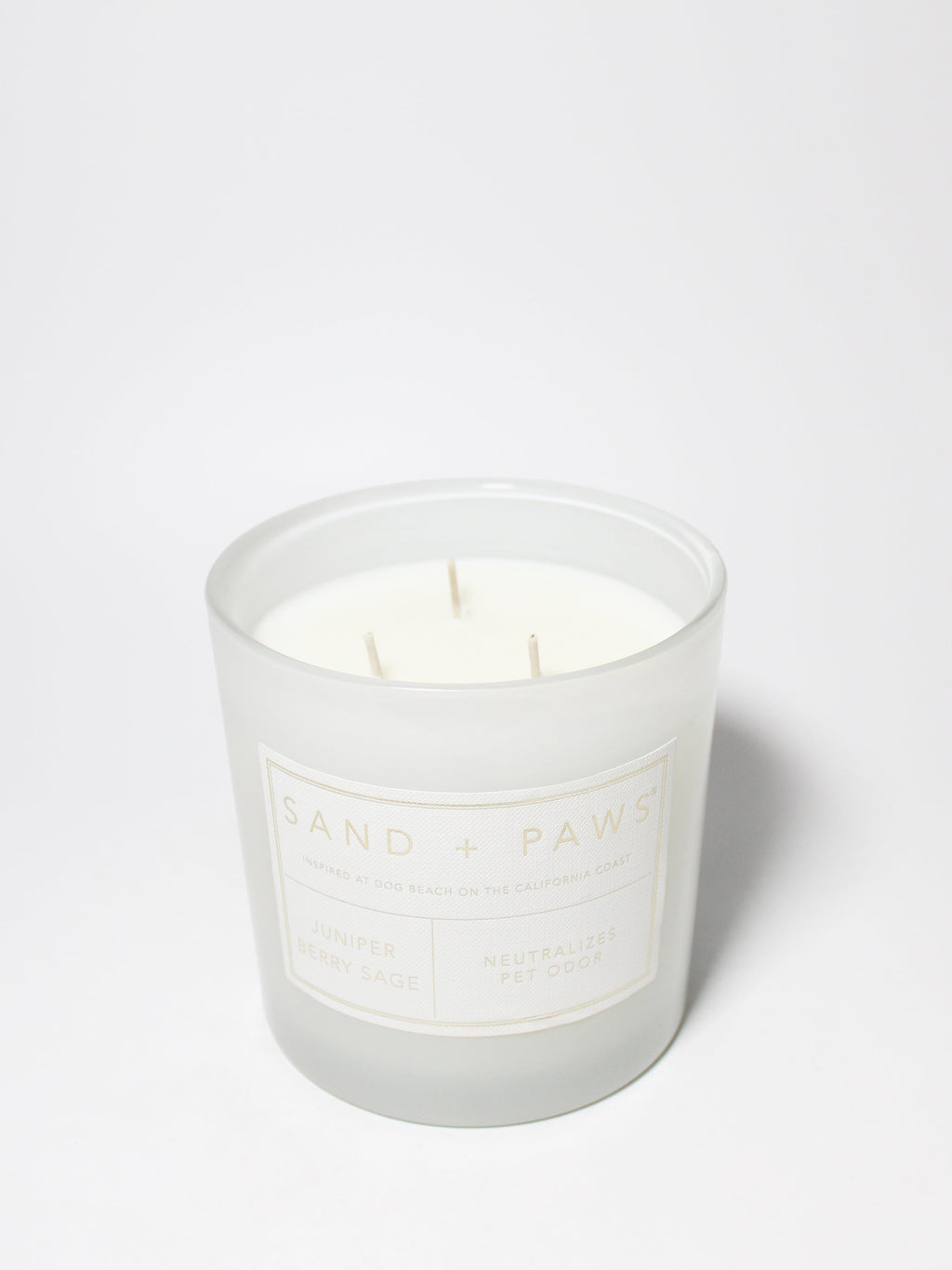 Signature Sand + Paws Juniper Berry Sage 21 oz scented candle