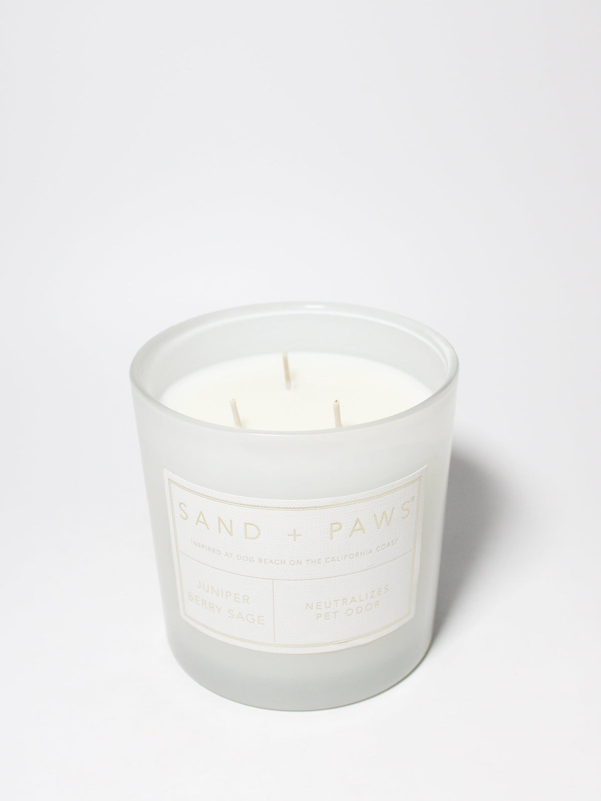 Signature Sand + Paws Juniper Berry Sage 21 oz scented candle