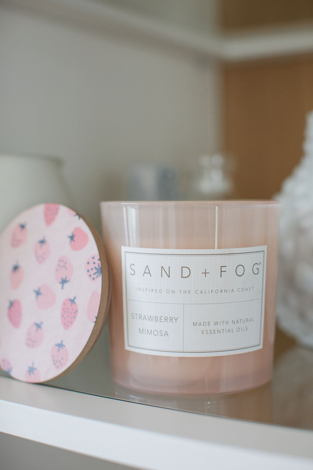 Signature Strawberry Mimosa 21 oz scented candle