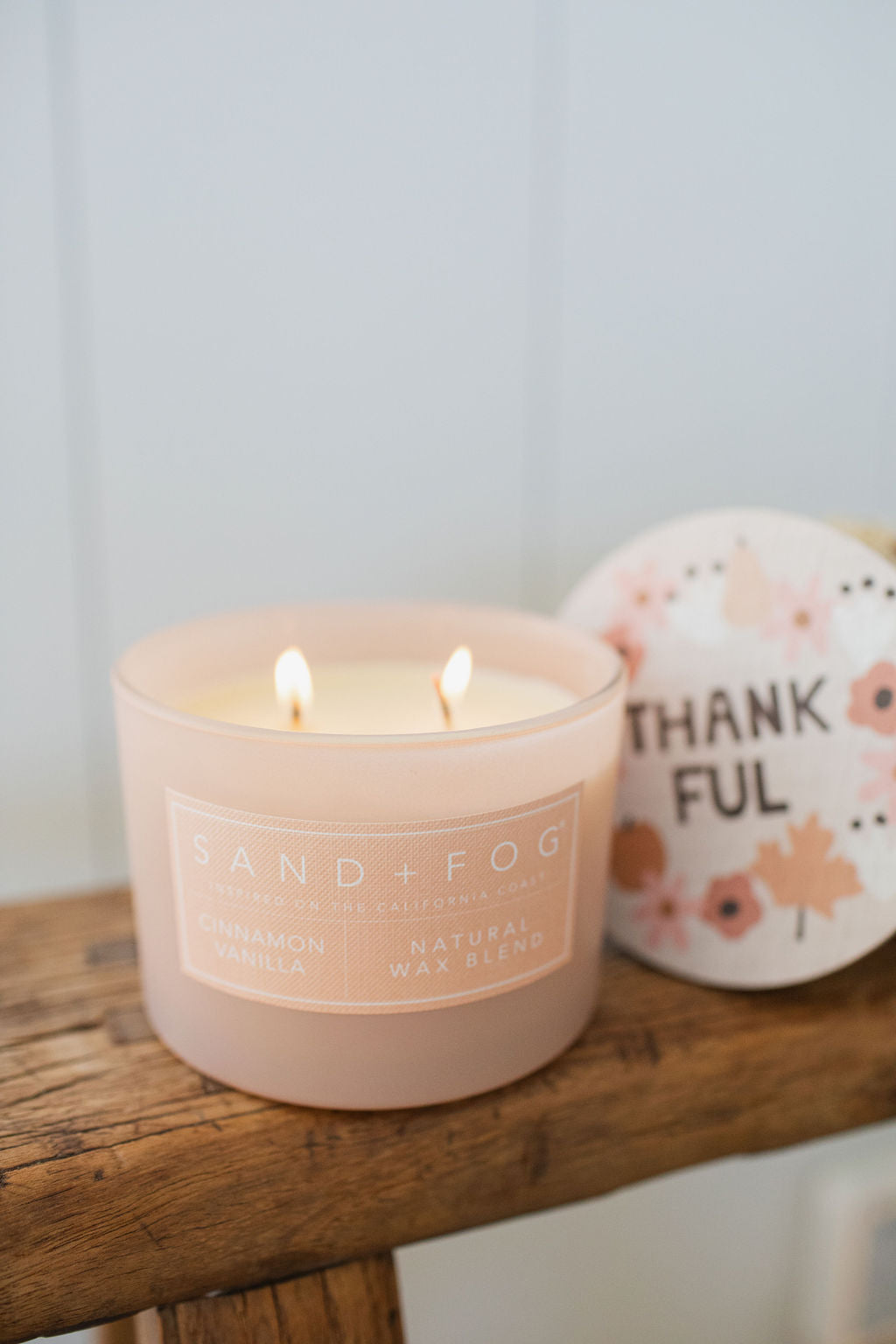Signature Cinnamon Vanilla 12 oz scented candle