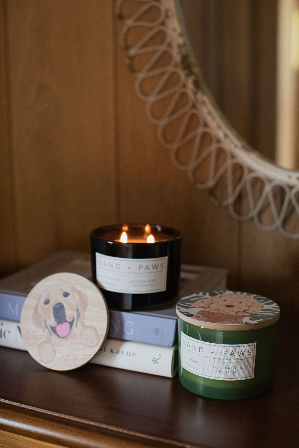 Signature Sand + Paws California Citron 12 oz scented candle