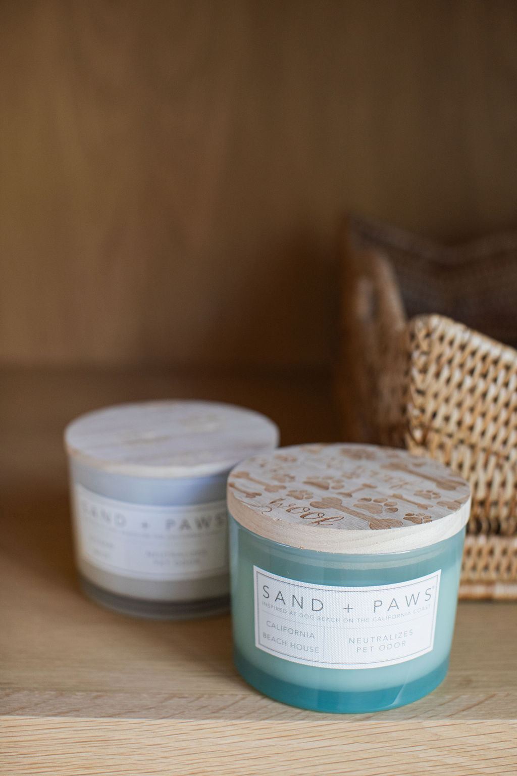Signature Sand + Paws California Beach House 12 oz scented candle