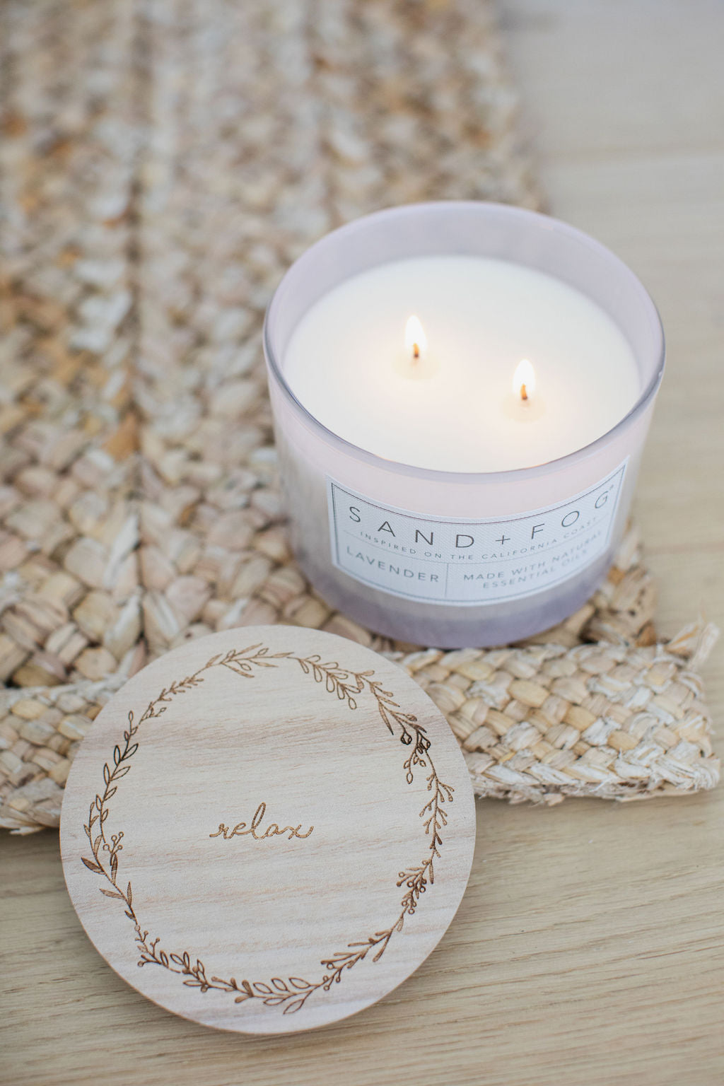 Signature Lavender 12 oz scented candle
