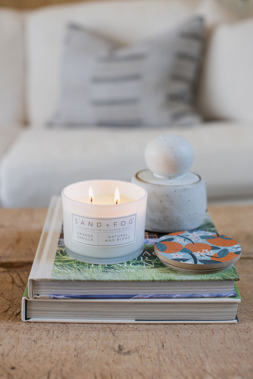 Signature Orange Vanilla 12 oz scented candle