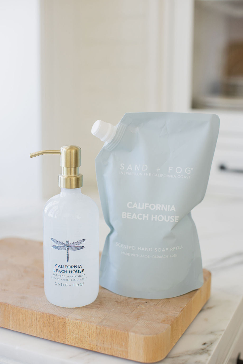 Refreshing California Beach House 34 oz Liquid Hand Soap Refill Bag