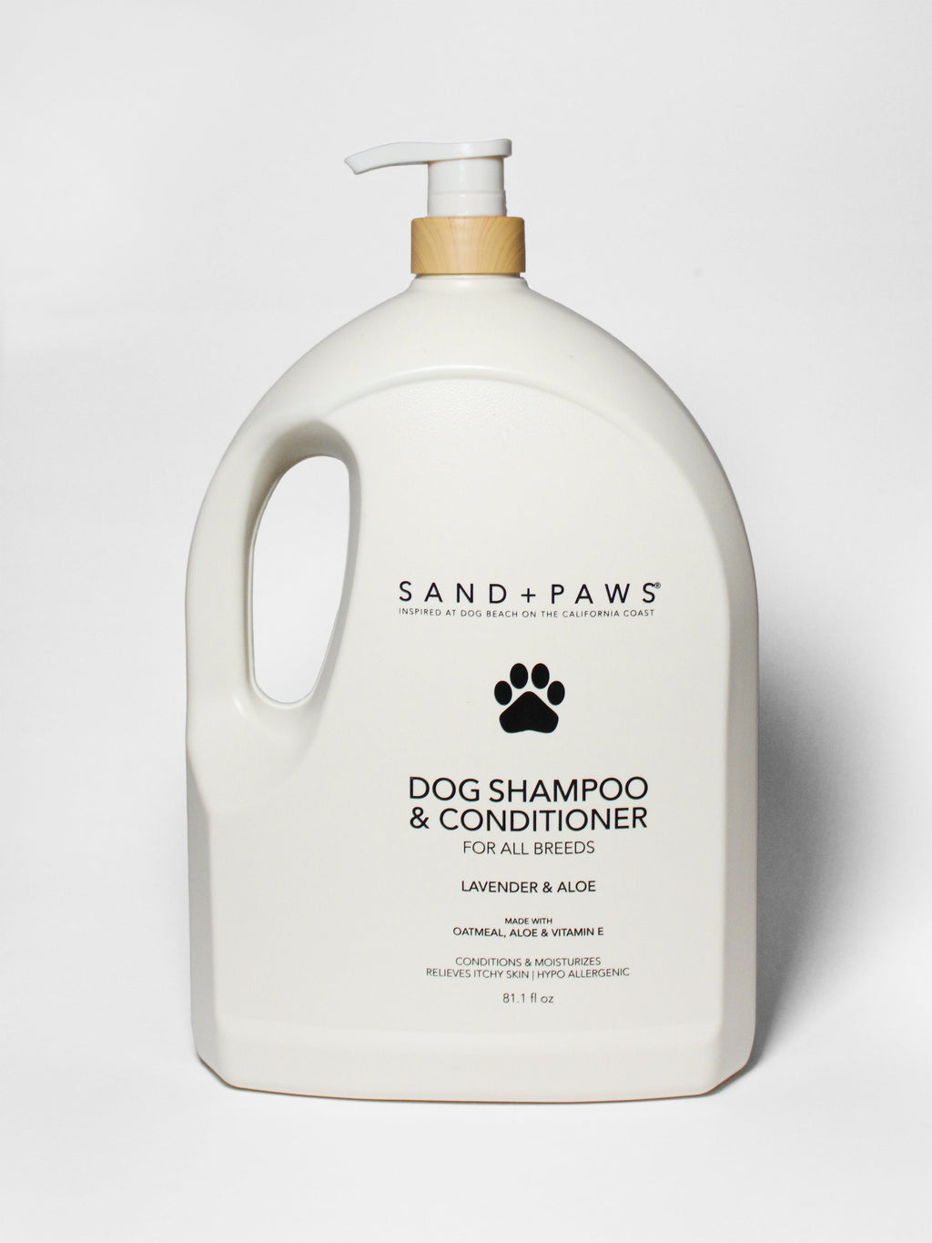 Practical Sand + Paws Pet Shampoo & Conditioner - Lavender & Aloe