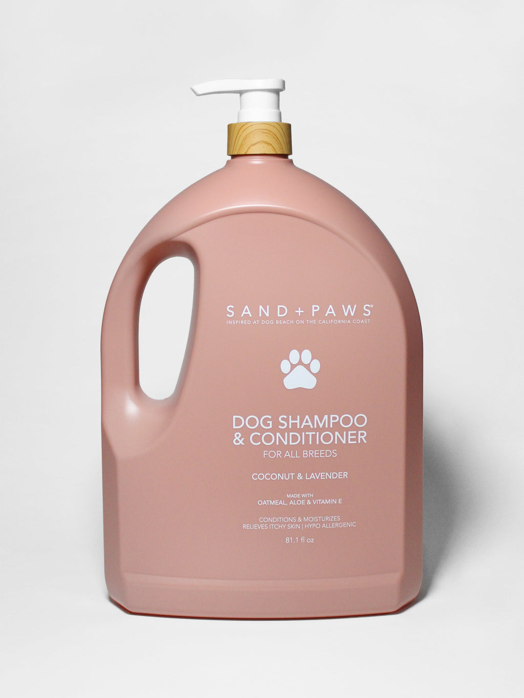 Practical Sand + Paws Pet Shampoo & Conditioner - Coconut & Lavender
