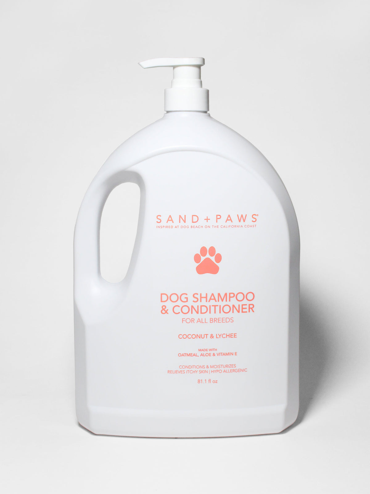 Practical Sand + Paws Pet Shampoo & Conditioner - Coconut & Lychee