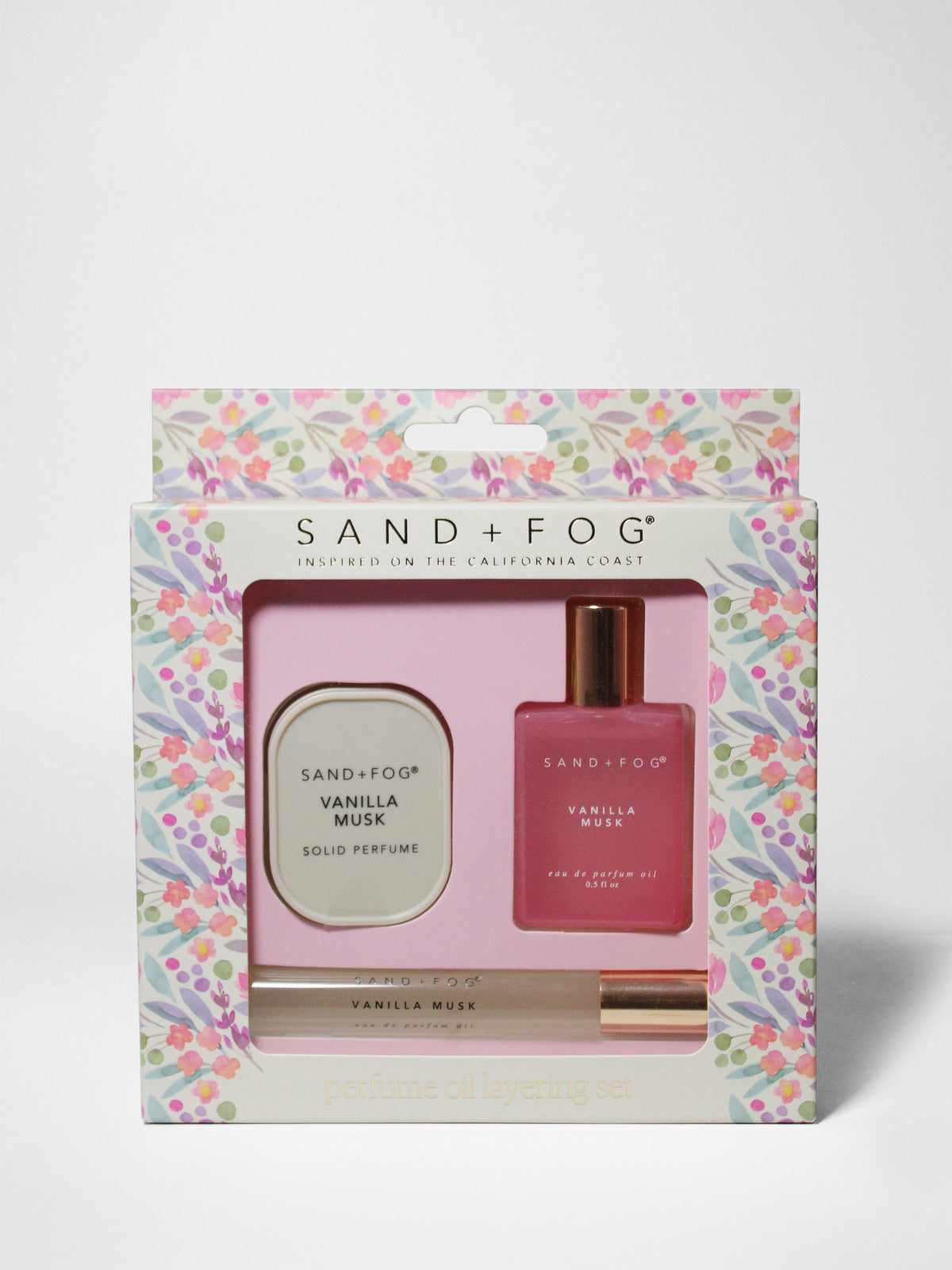 Elegant Perfume Oil Rollerballs and Solid Perfume Set - Vanilla Musk