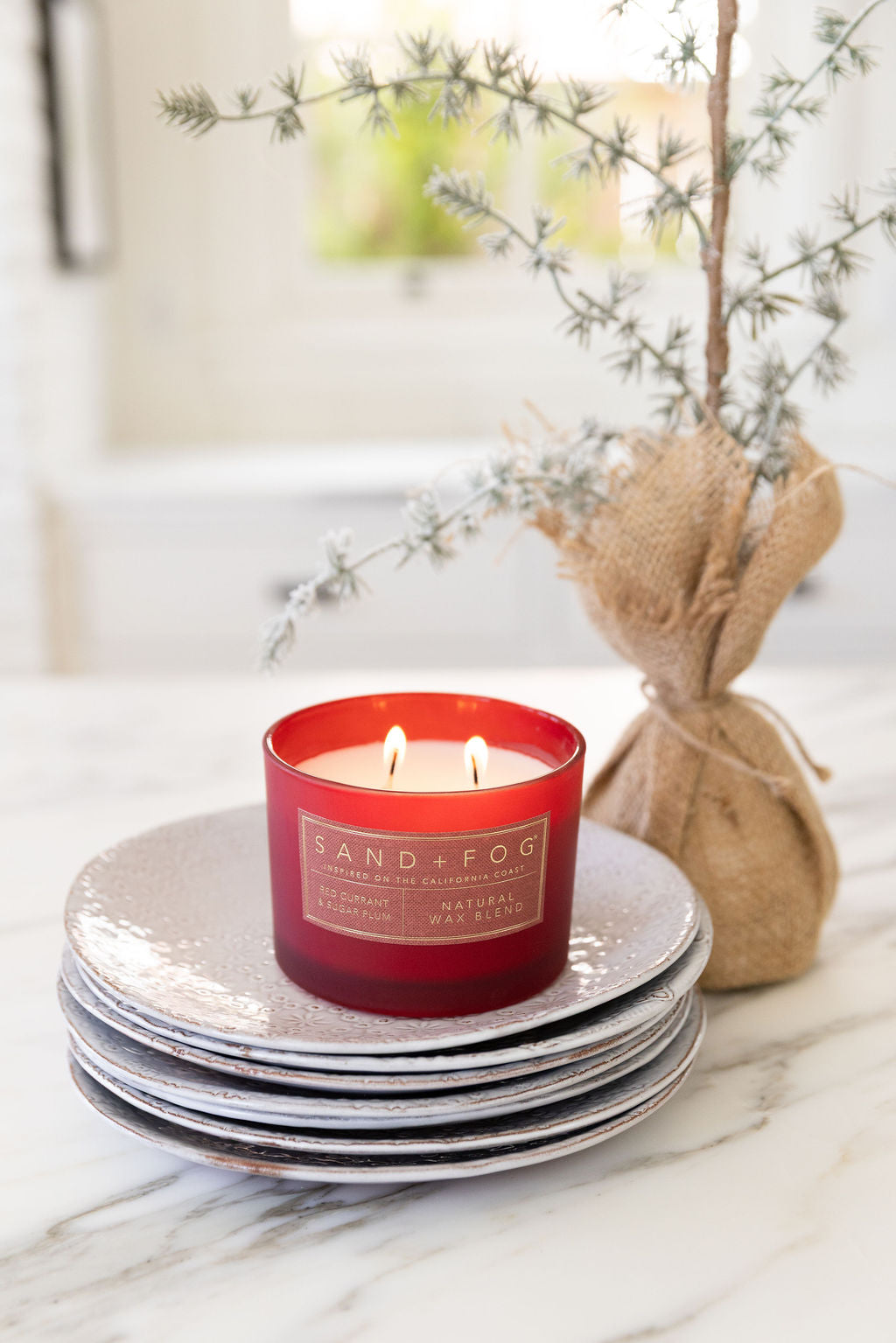 Signature Red Currant & Sugar Plum 12 oz scented candle