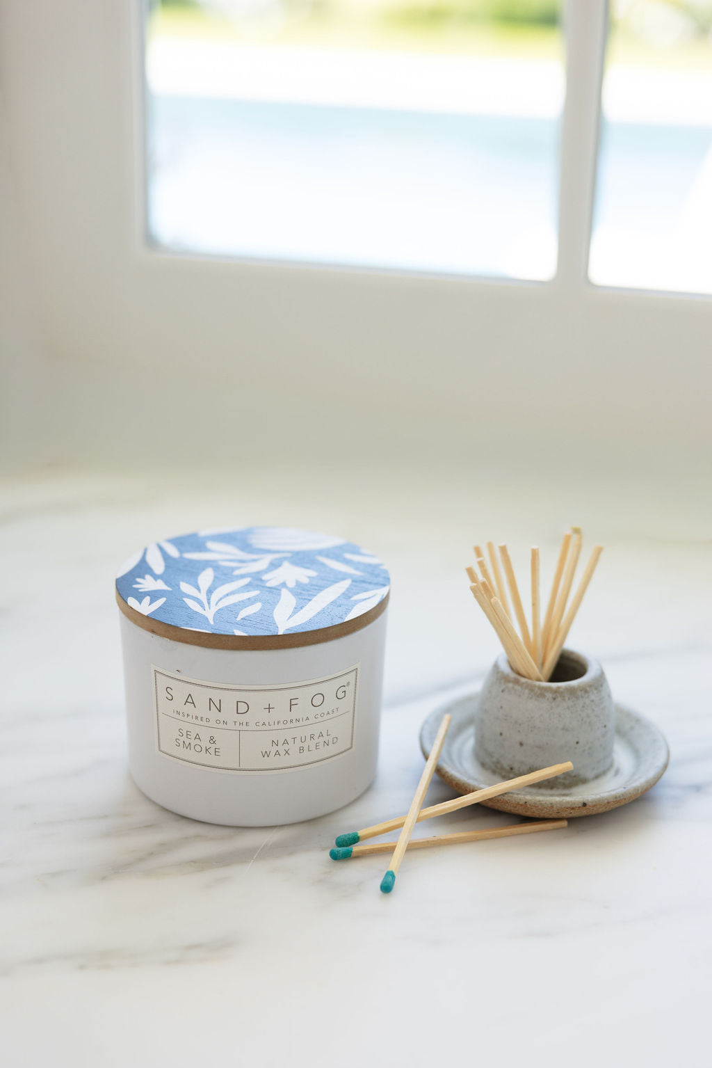 Signature Sea & Smoke 12 oz scented candle