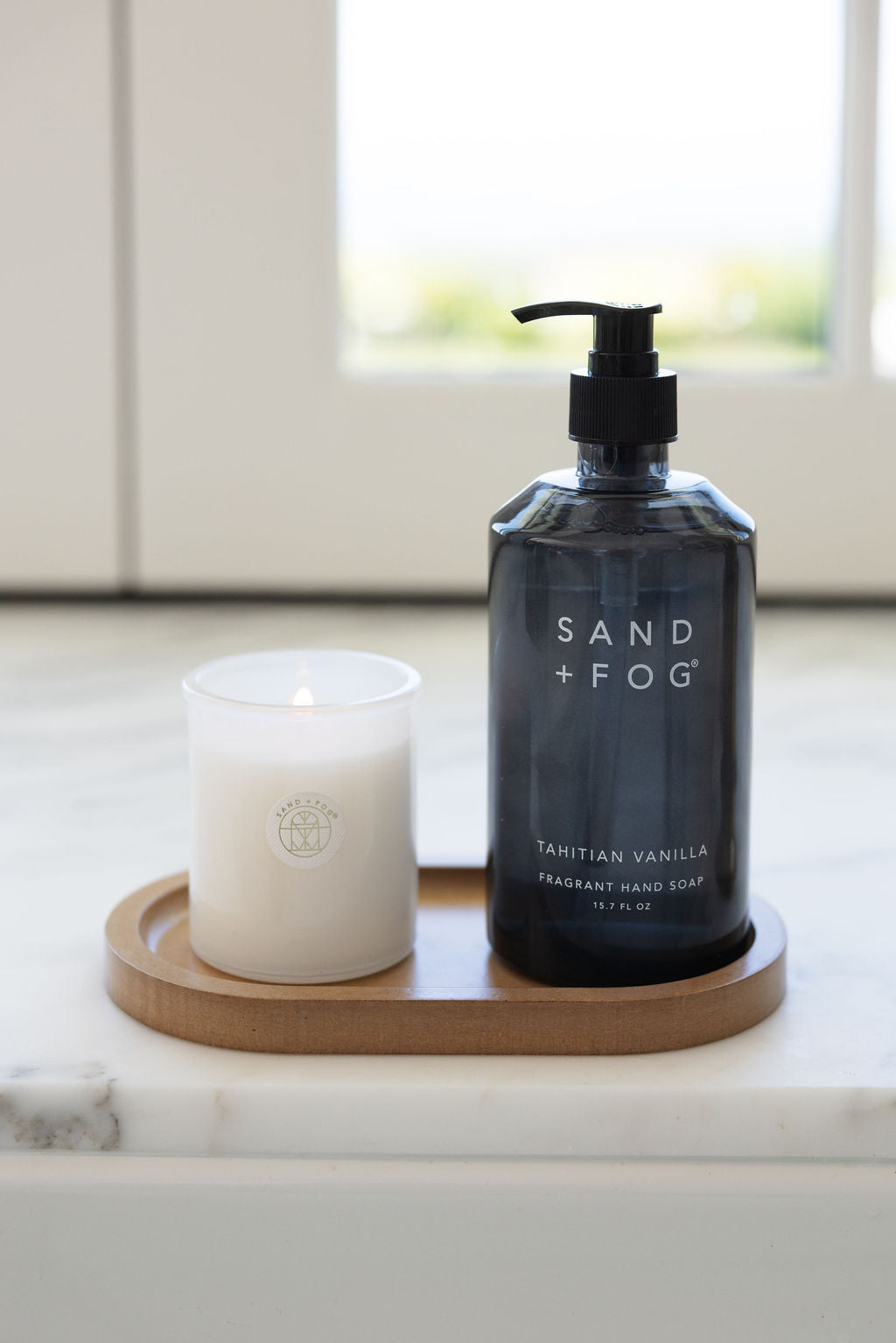 Signature Tahitian Vanilla Hand Soap & Candle Set