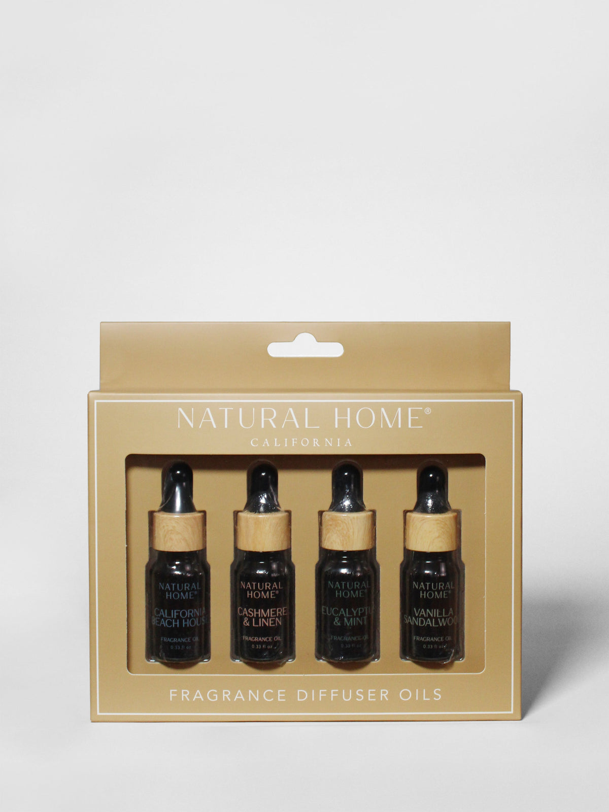 Aromatic Natural Home 4 Pack of 10 ml Fragrance Diffuser Oils
