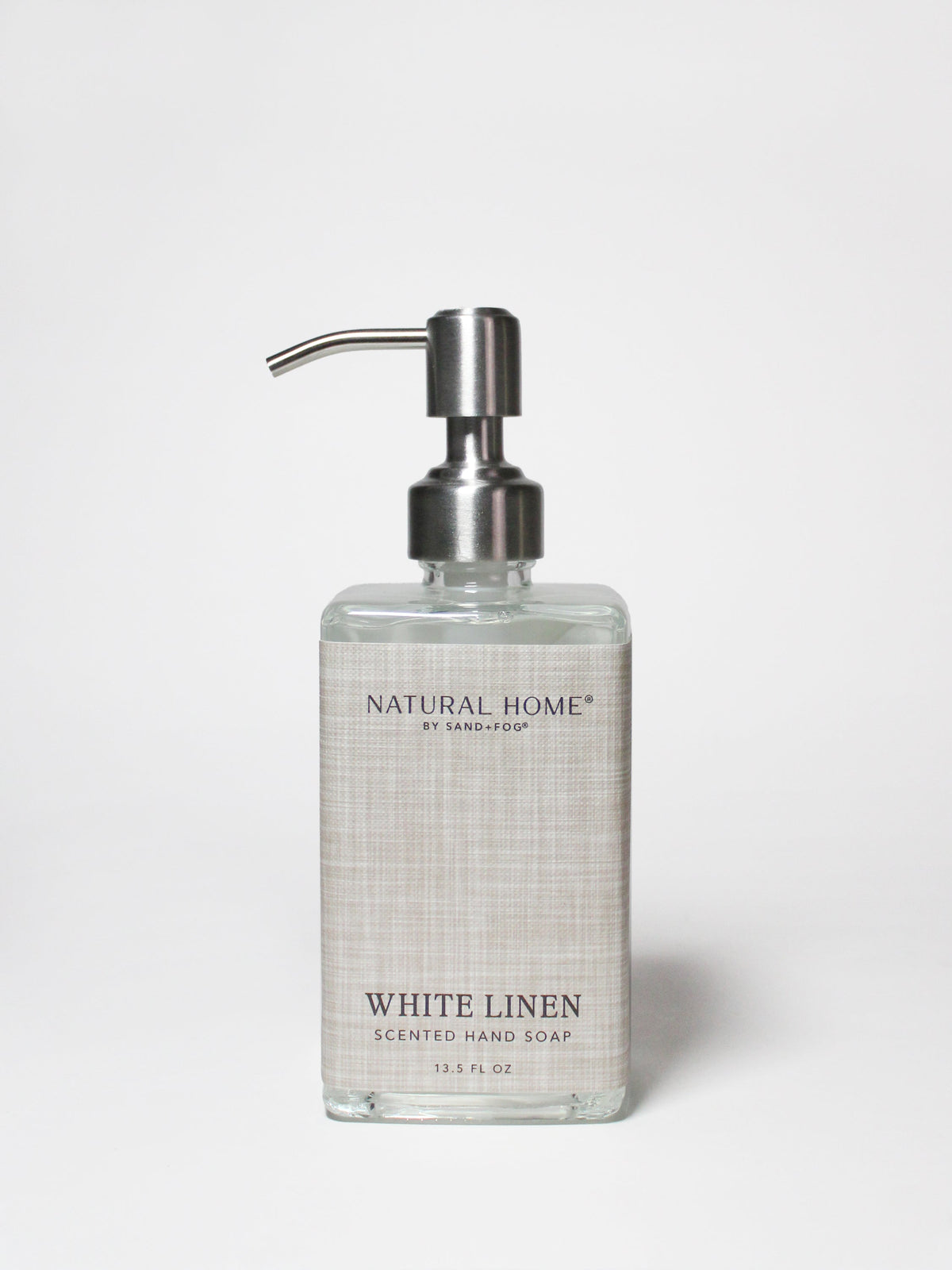 Refreshing White Linen Natural Home 13.5 oz Liquid Hand Soap