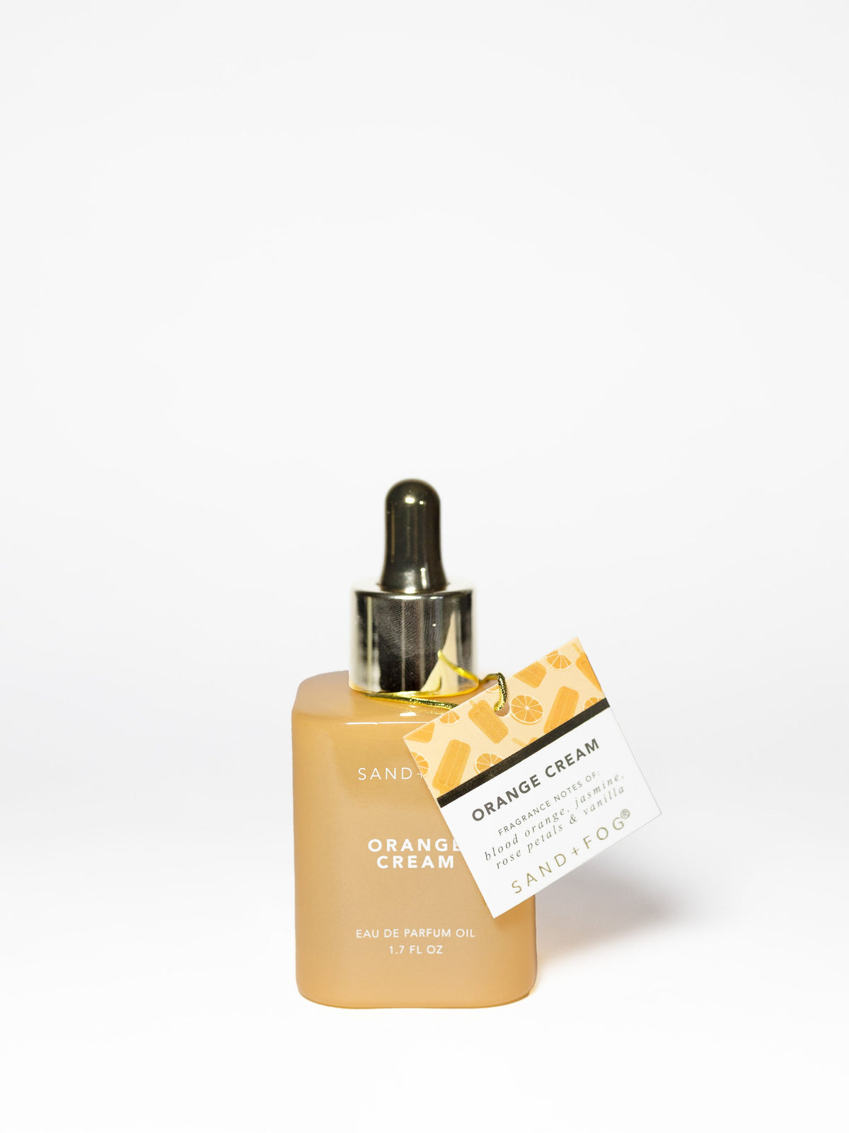 Elegant Orange Cream 50ml Perfume Oil Dropper