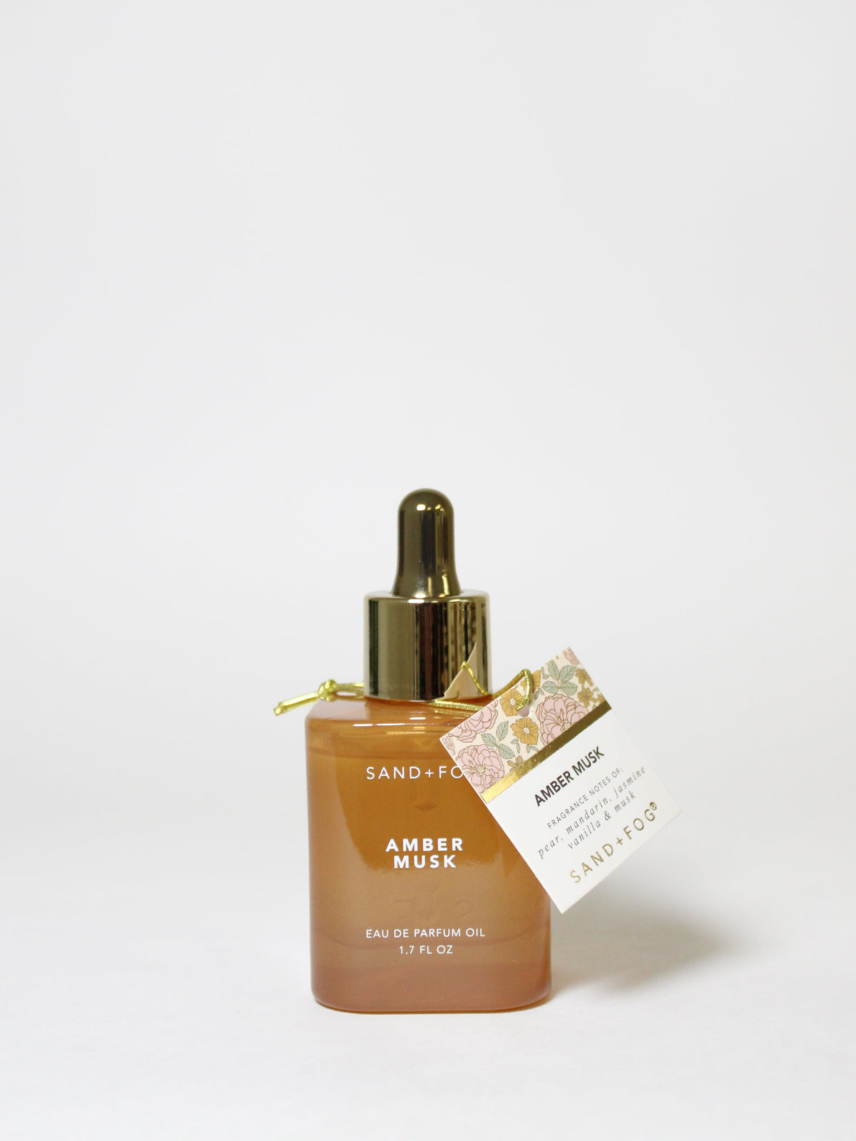 Elegant Amber Musk 50ml Perfume Oil Dropper
