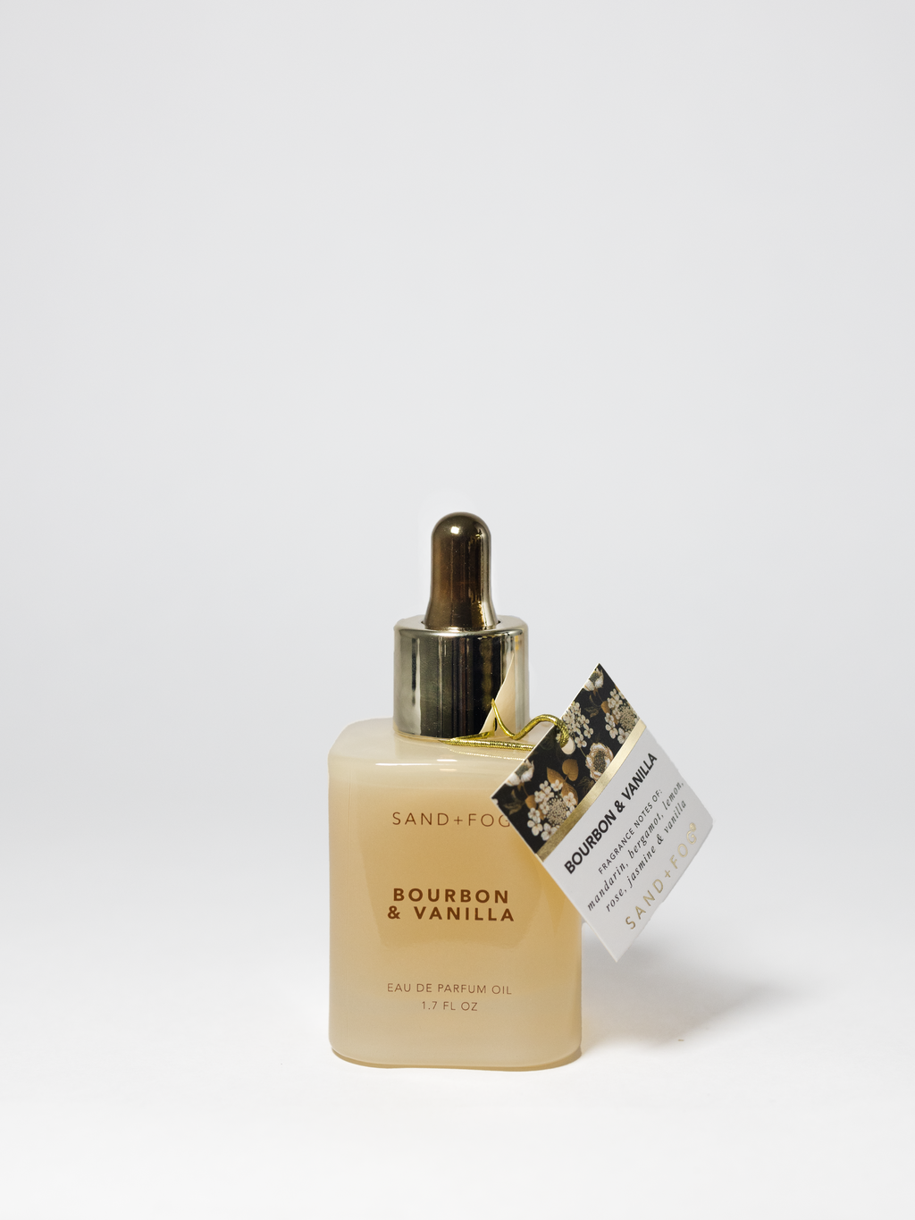 Elegant Bourbon & Vanilla 50 ml Perfume Oil Dropper
