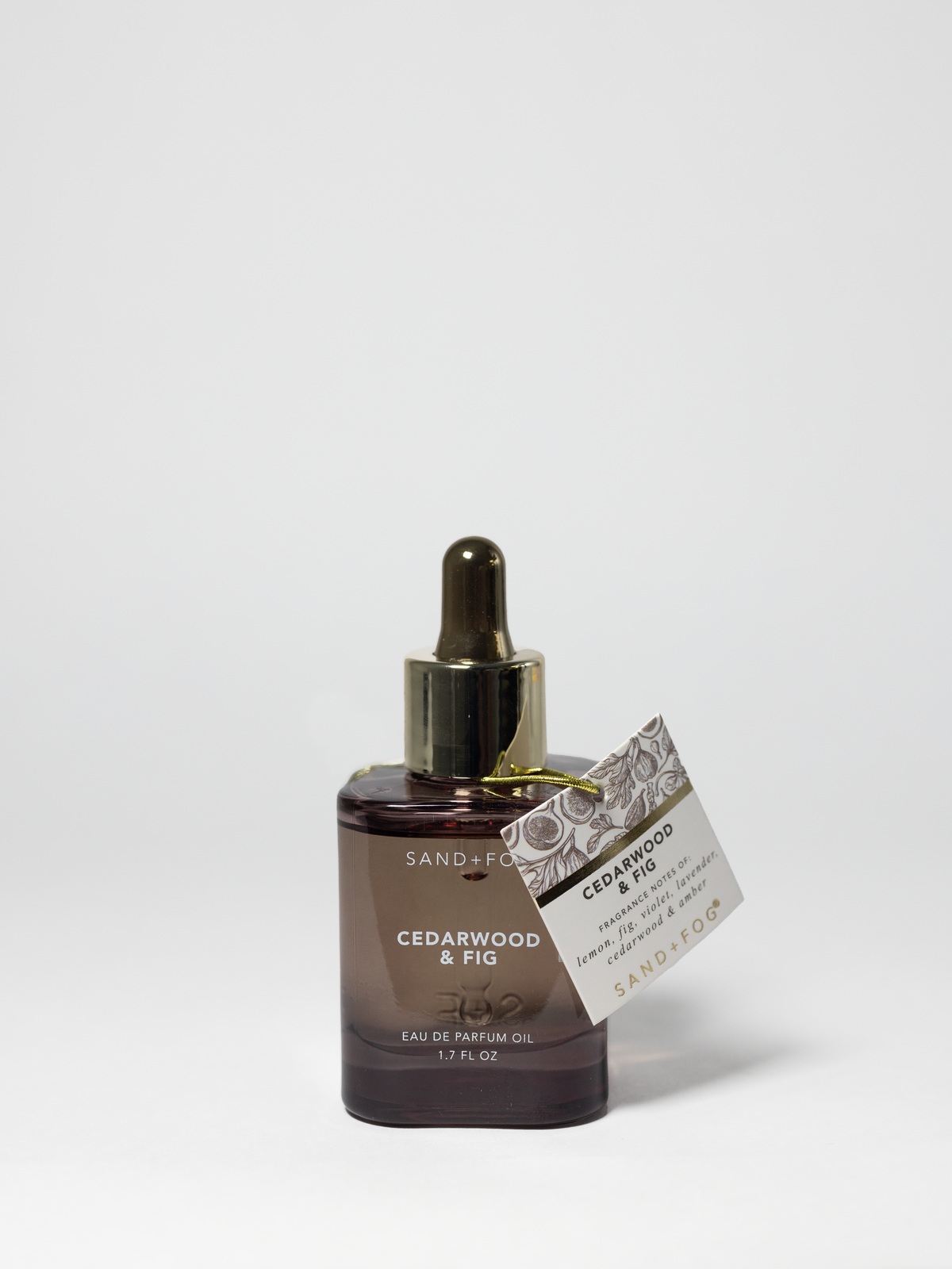 Elegant Cedarwood & Fig 50 ml Perfume Oil Dropper