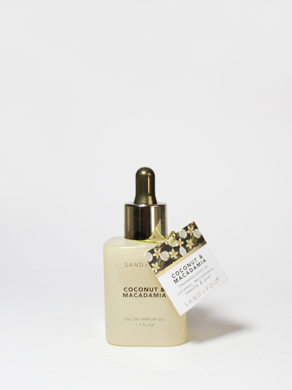 Elegant Coconut & Macadamia 50ml Perfume Oil Dropper