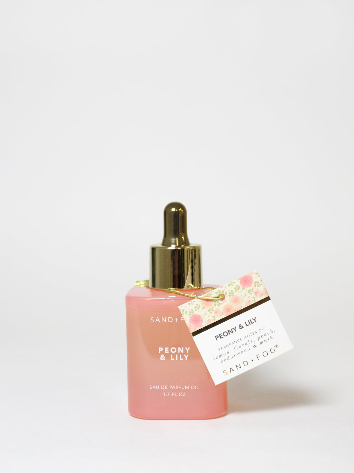 Elegant Peony & Lily 50 ml Perfume Oil Dropper