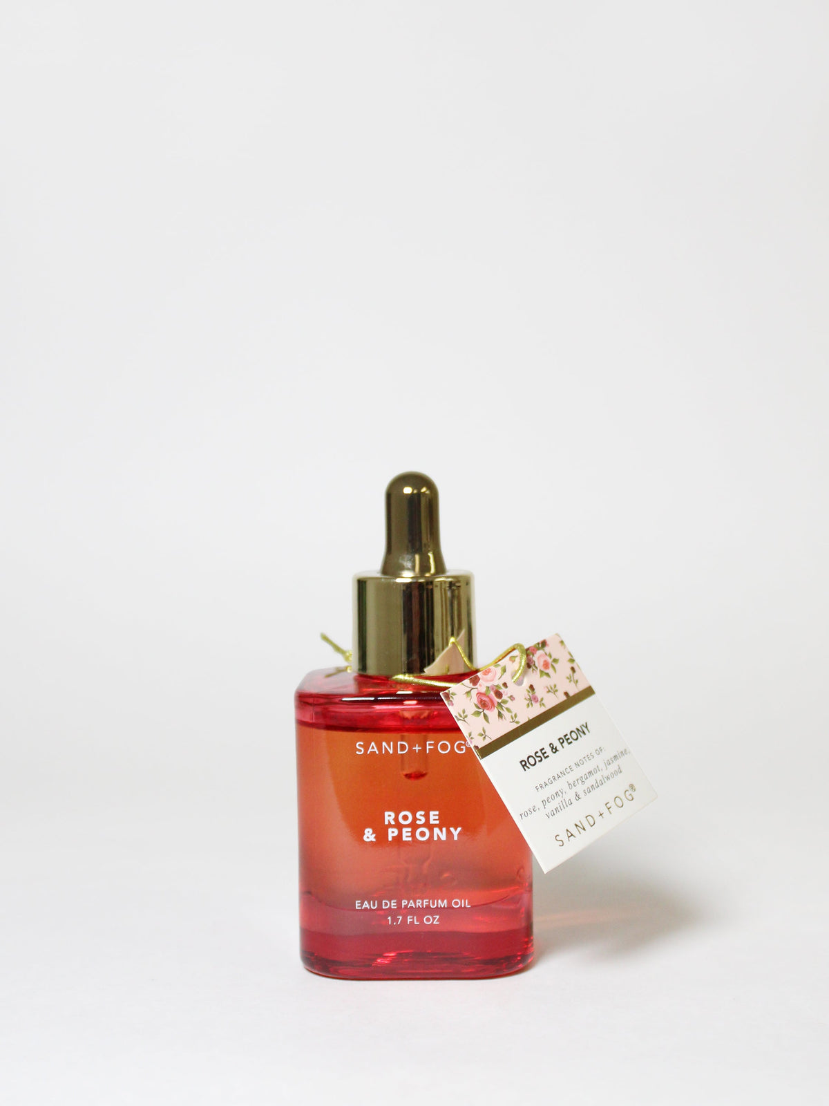 Elegant Rose & Peony 50 ml Perfume Oil Dropper