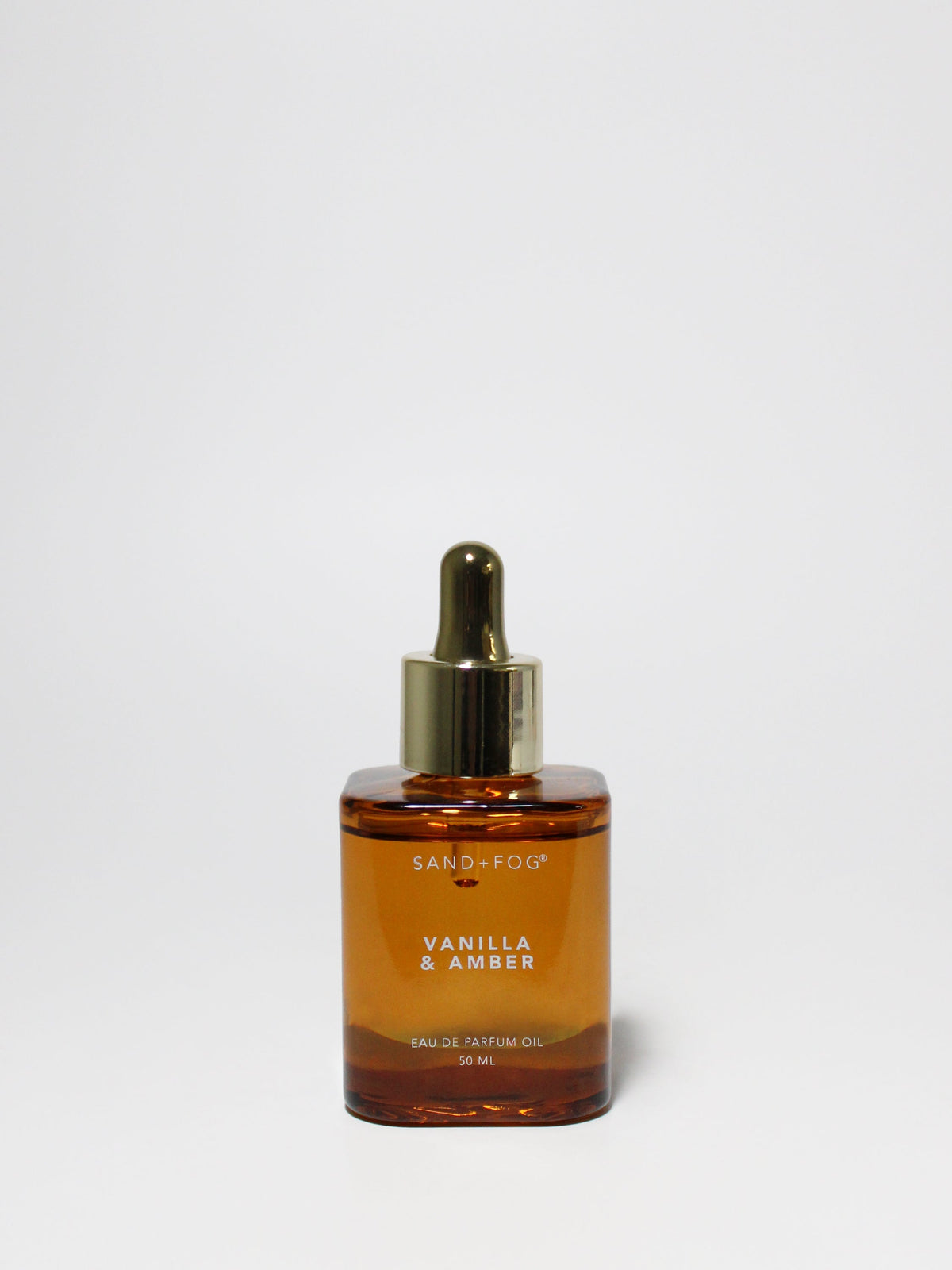 Elegant Vanilla & Amber 50ml Perfume Oil Dropper