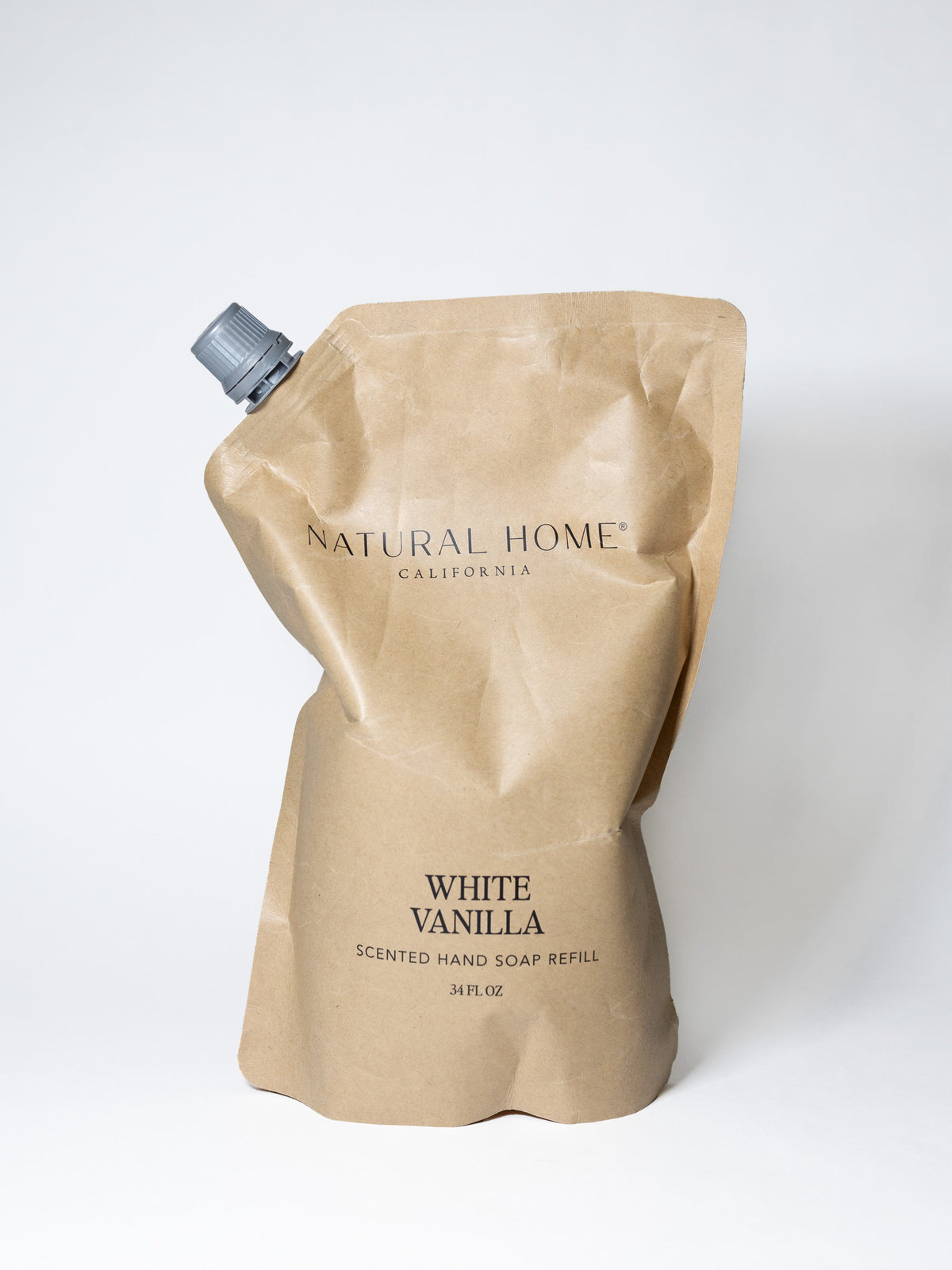 Refreshing White Vanilla Natural Home 34 oz Liquid Hand Soap Refill Bag