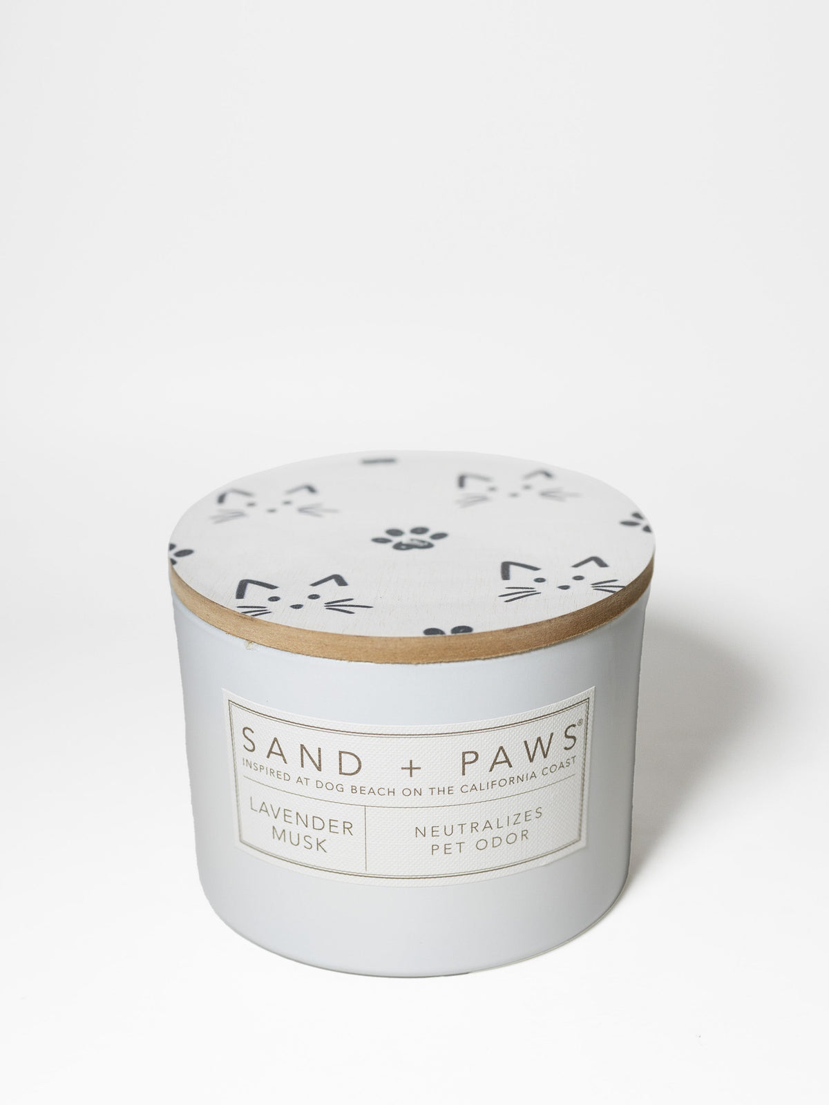 Signature Sand + Paws Lavender Musk 12 oz scented candle