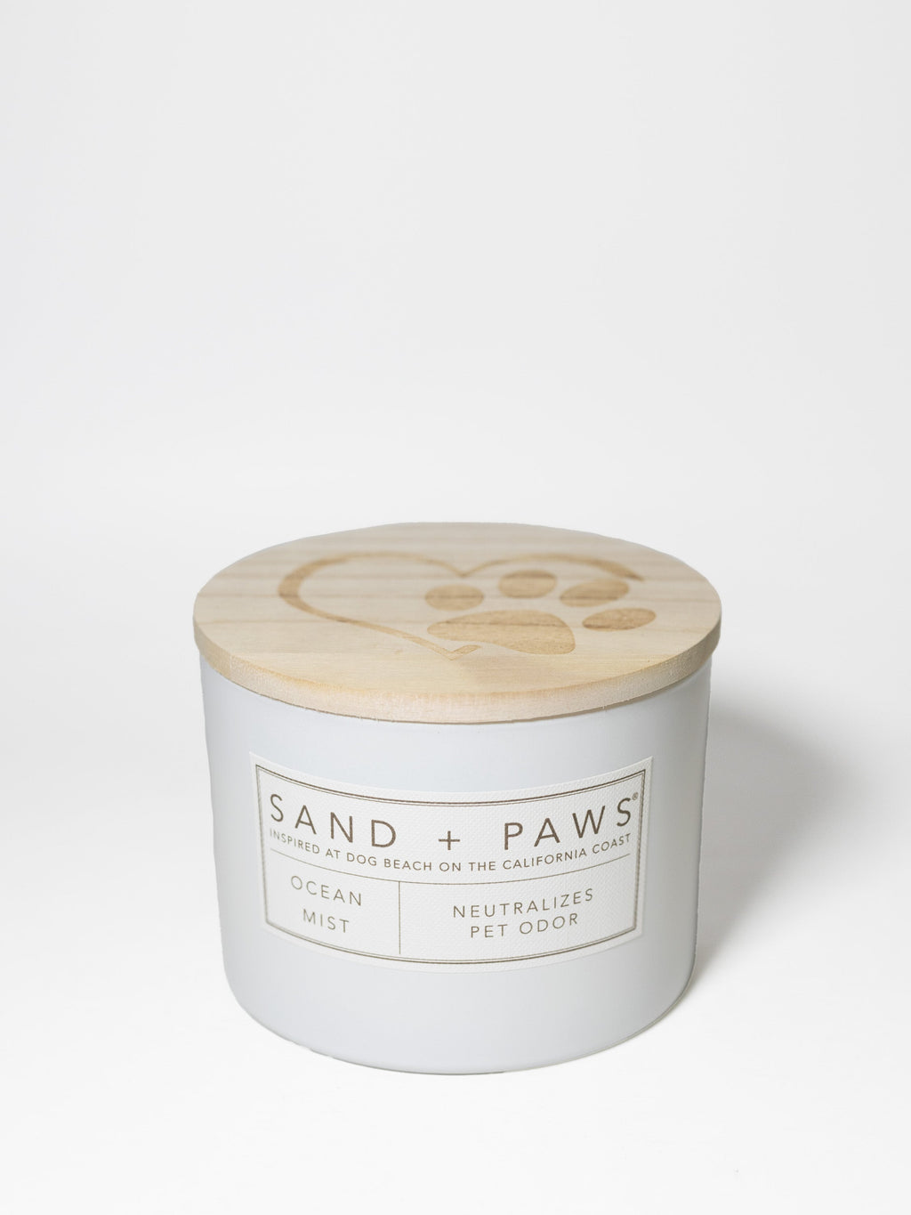 Signature Sand + Paws Ocean Mist 12 oz scented candle
