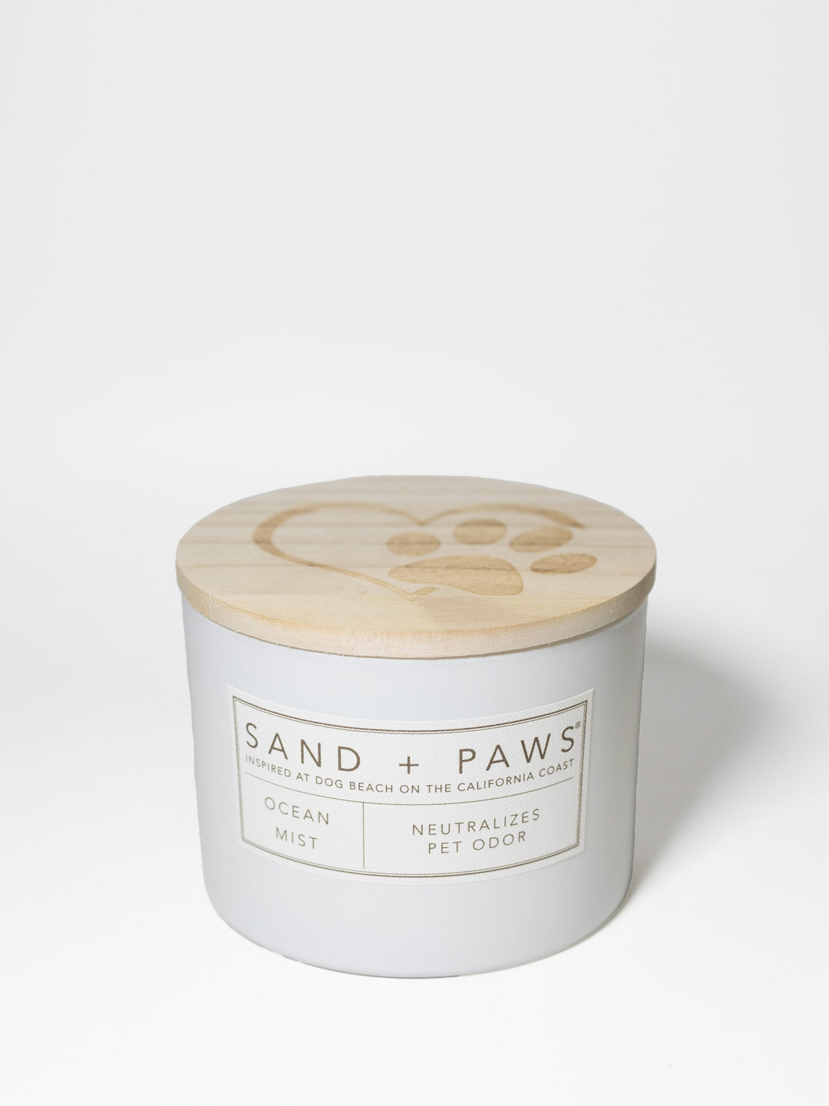 Signature Sand + Paws Ocean Mist 12 oz scented candle
