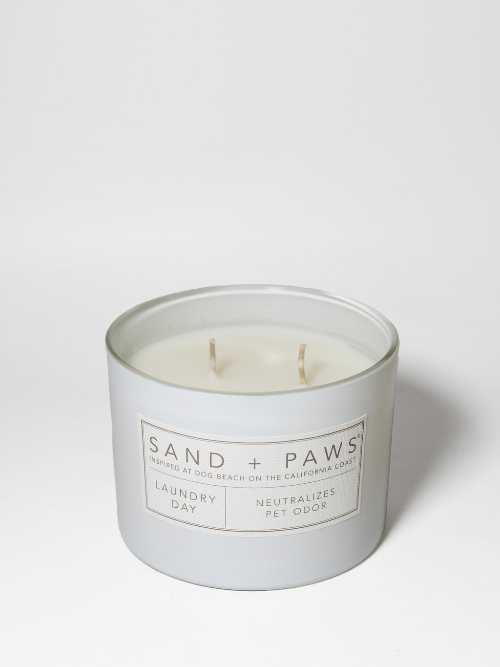 Signature Sand + Paws Laundry Day 12 oz scented candle