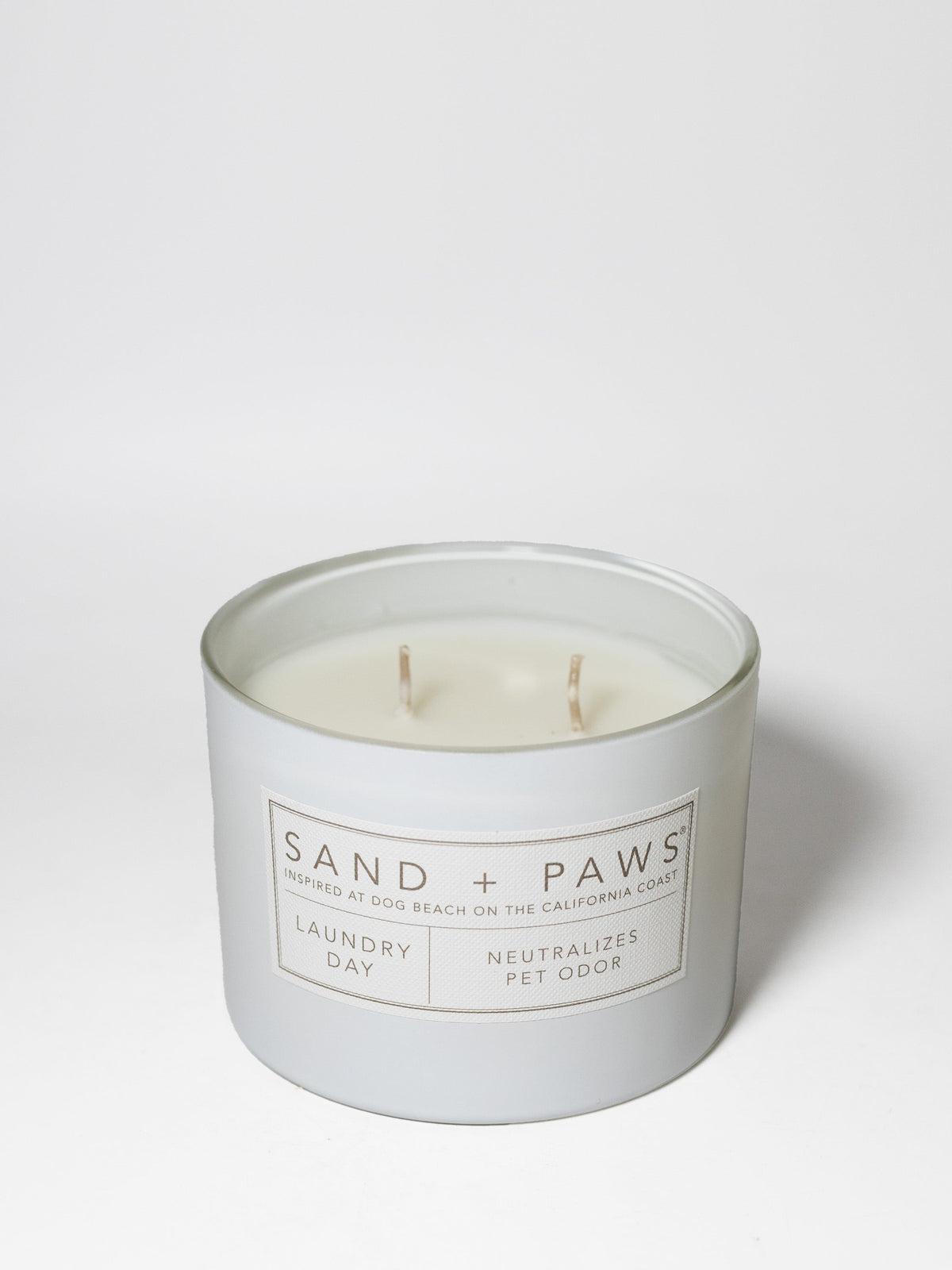 Signature Sand + Paws Laundry Day 12 oz scented candle