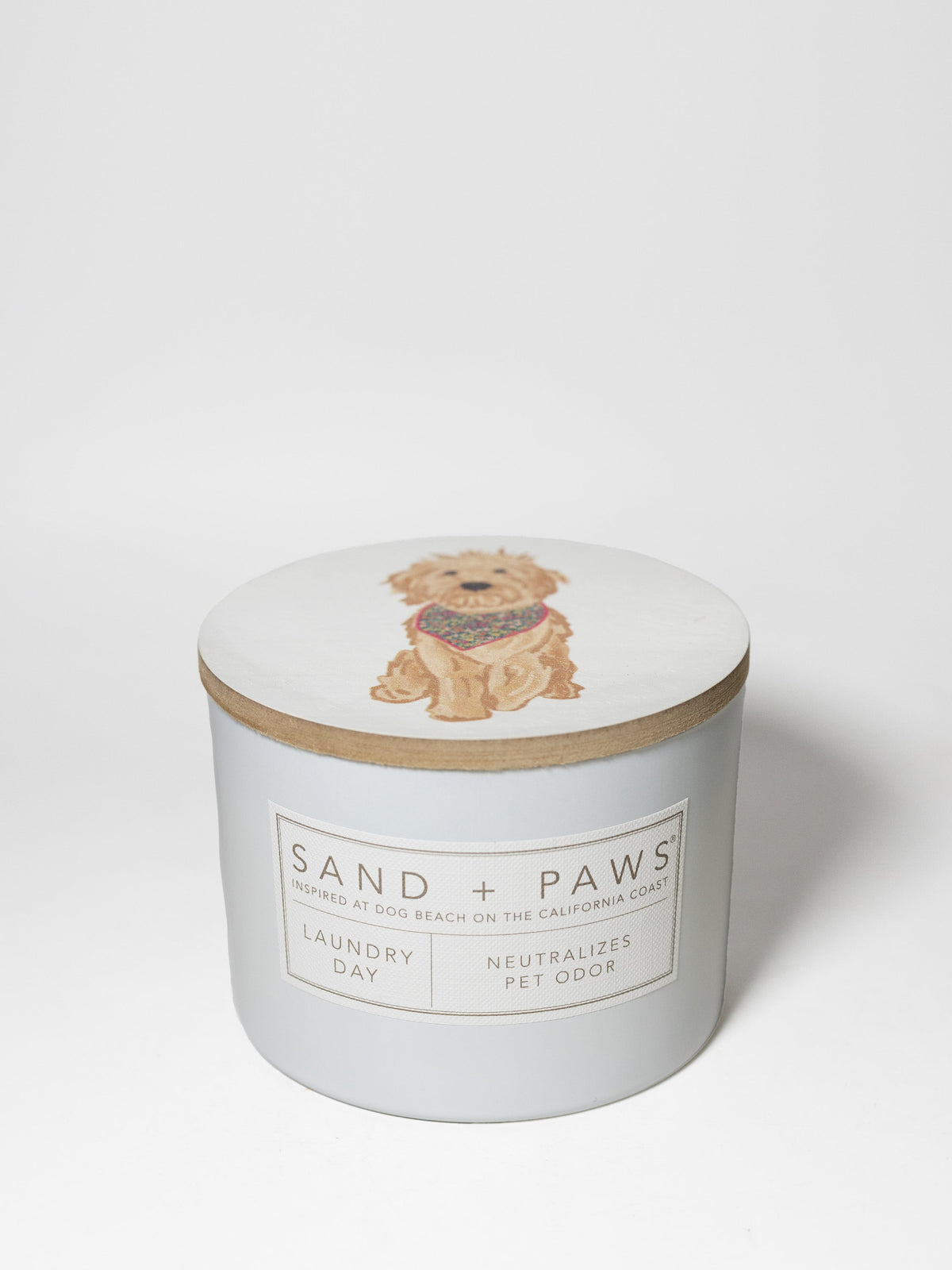 Signature Sand + Paws Laundry Day 12 oz scented candle