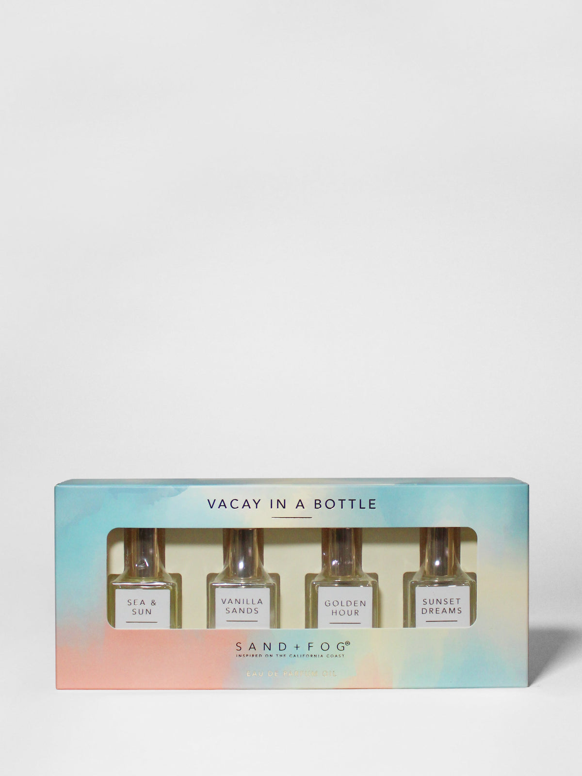 Elegant Exploratory Perfume Oil Rollerball Set - Vacay In A Bottle Collection
