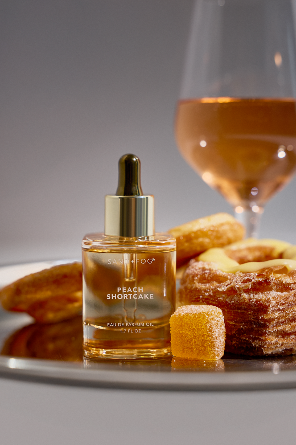 Elegant Peach Shortcake 50ml Perfume Oil Dropper