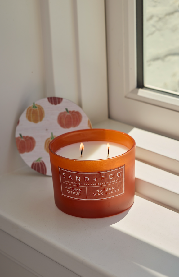 Signature Autumn Citrus 12 oz scented candle