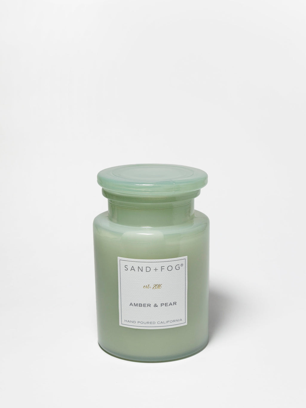 Signature Amber & Pear 12 oz scented candle