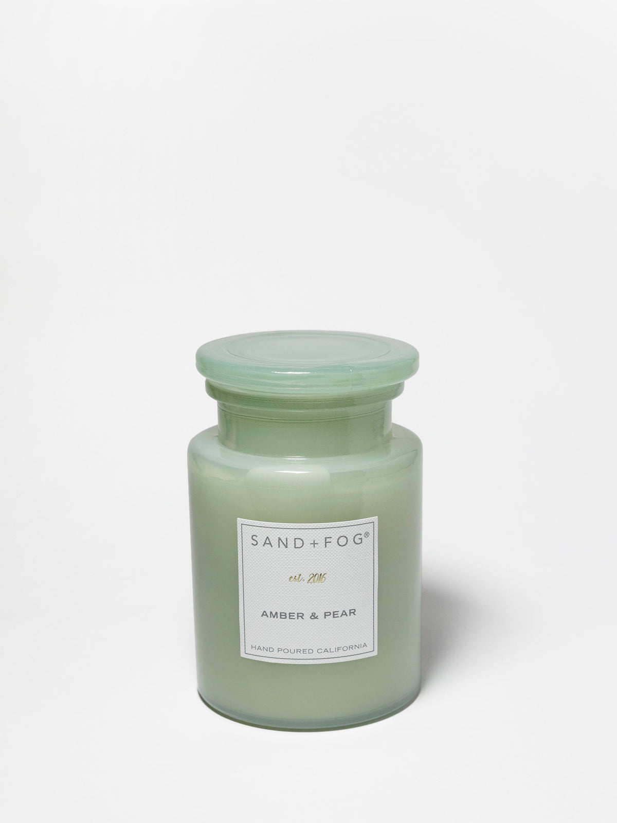 Signature Amber & Pear 12 oz scented candle