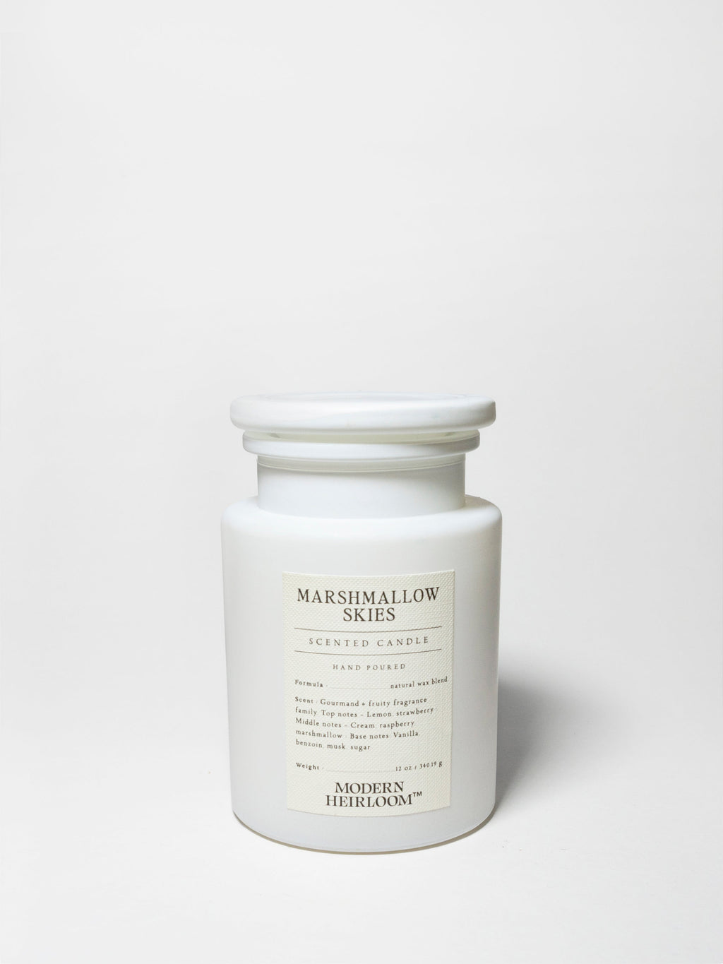 Signature Marshmallow Skies 12 oz scented candle