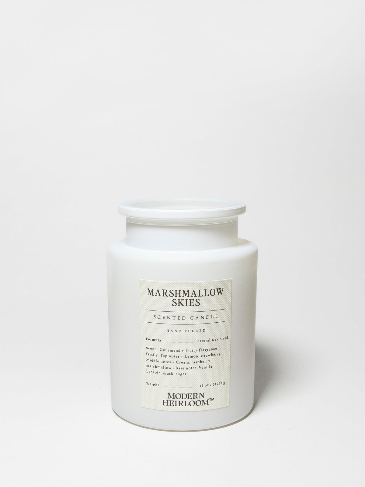 Signature Marshmallow Skies 12 oz scented candle