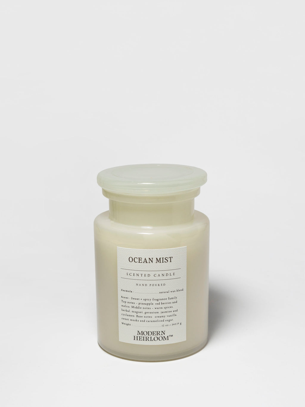 Signature Ocean Mist 12 oz scented candle