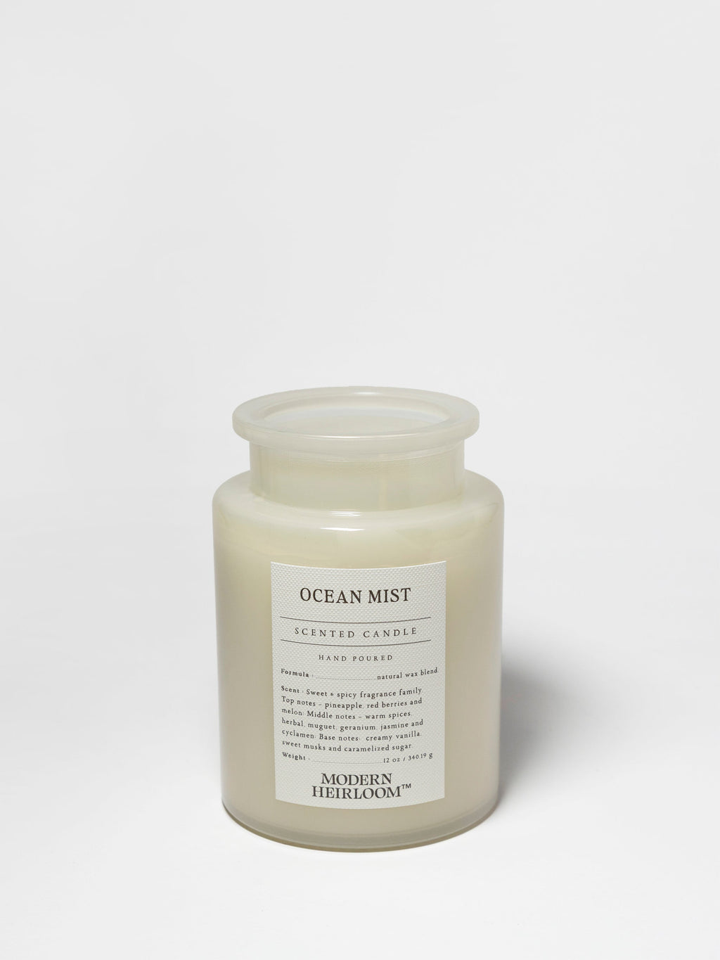 Signature Ocean Mist 12 oz scented candle