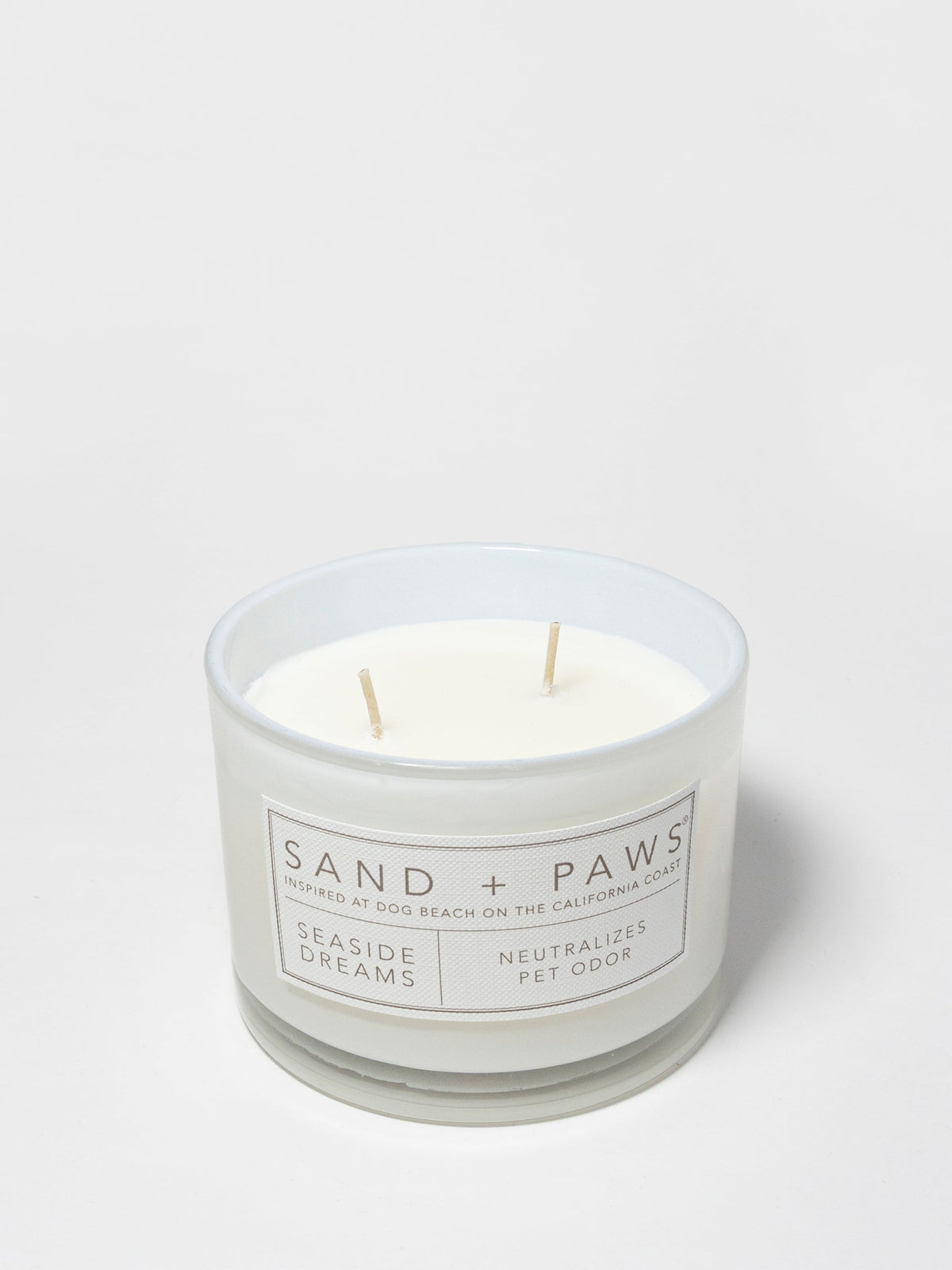 Signature Sand + Paws Seaside Dreams 12 oz scented candle