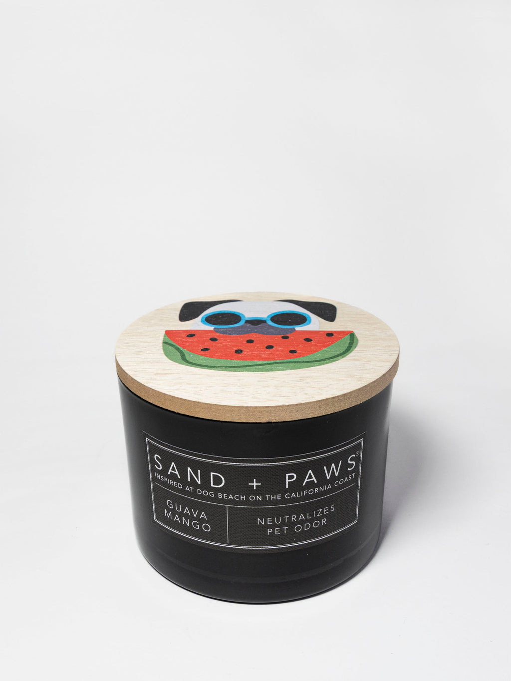 Signature Sand + Paws Guava Mango 12 oz scented candle