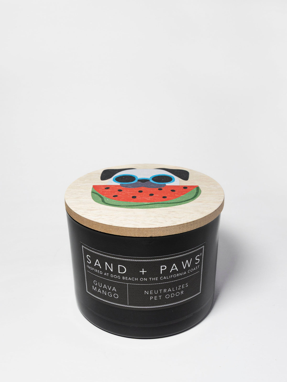Signature Sand + Paws Guava Mango 12 oz scented candle