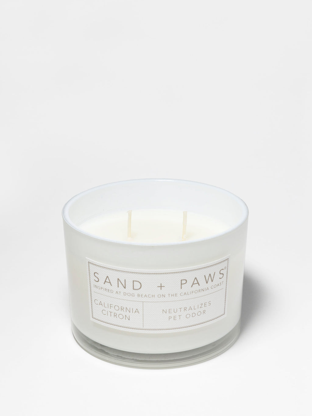 Signature Sand + Paws California Citron 12 oz scented candle