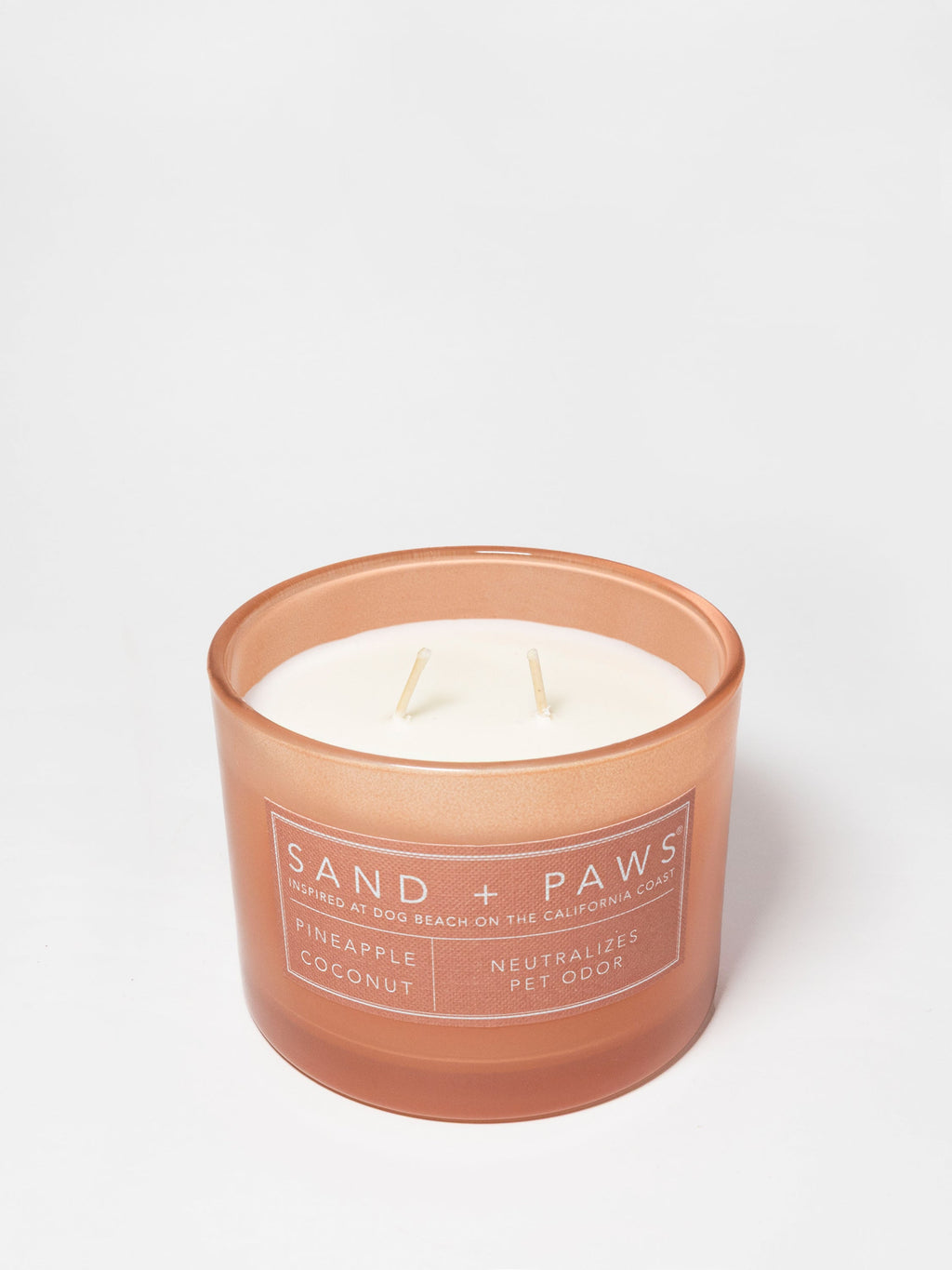 Signature Sand + Paws Pineapple Coconut 12 oz scented candle